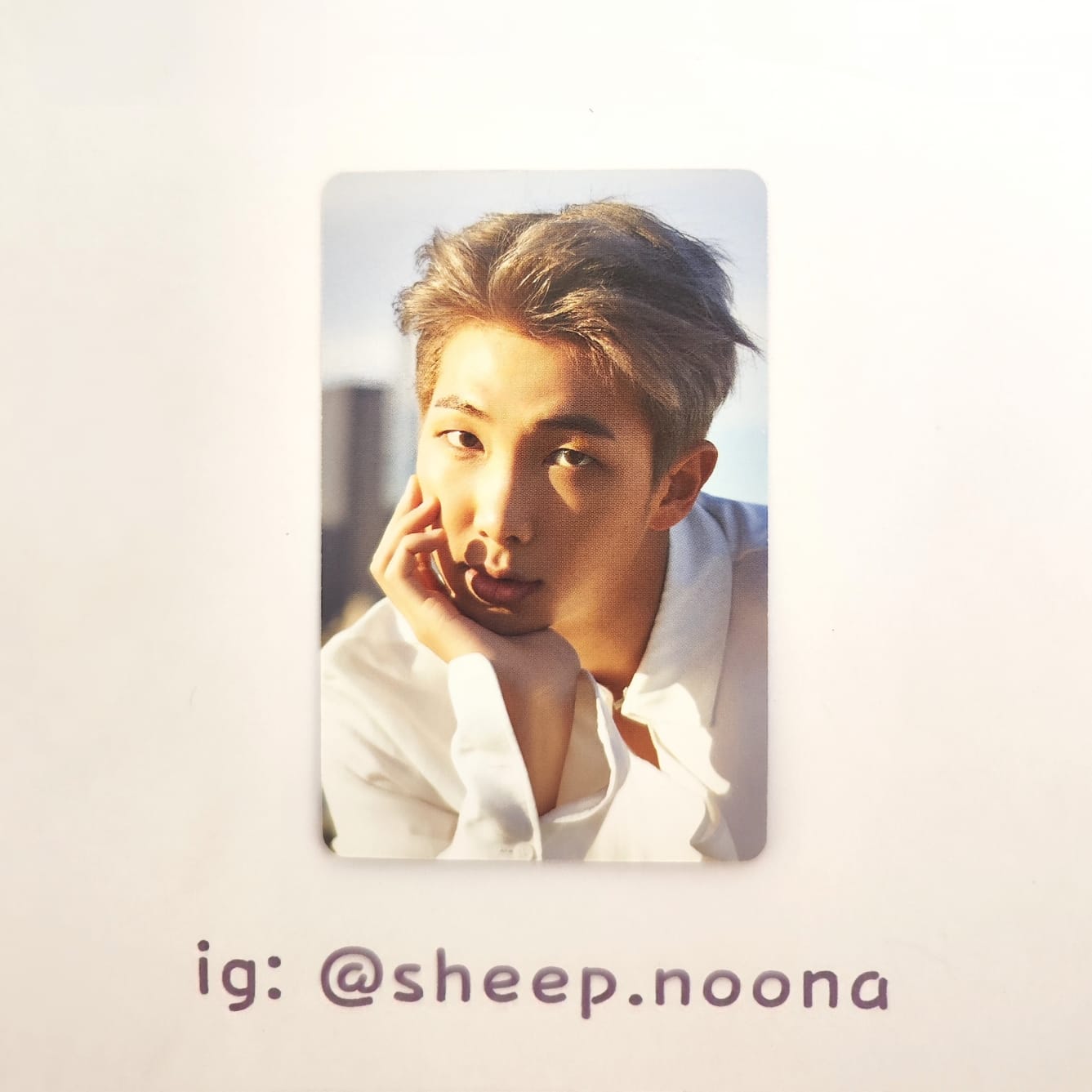 Photocard RM BTS