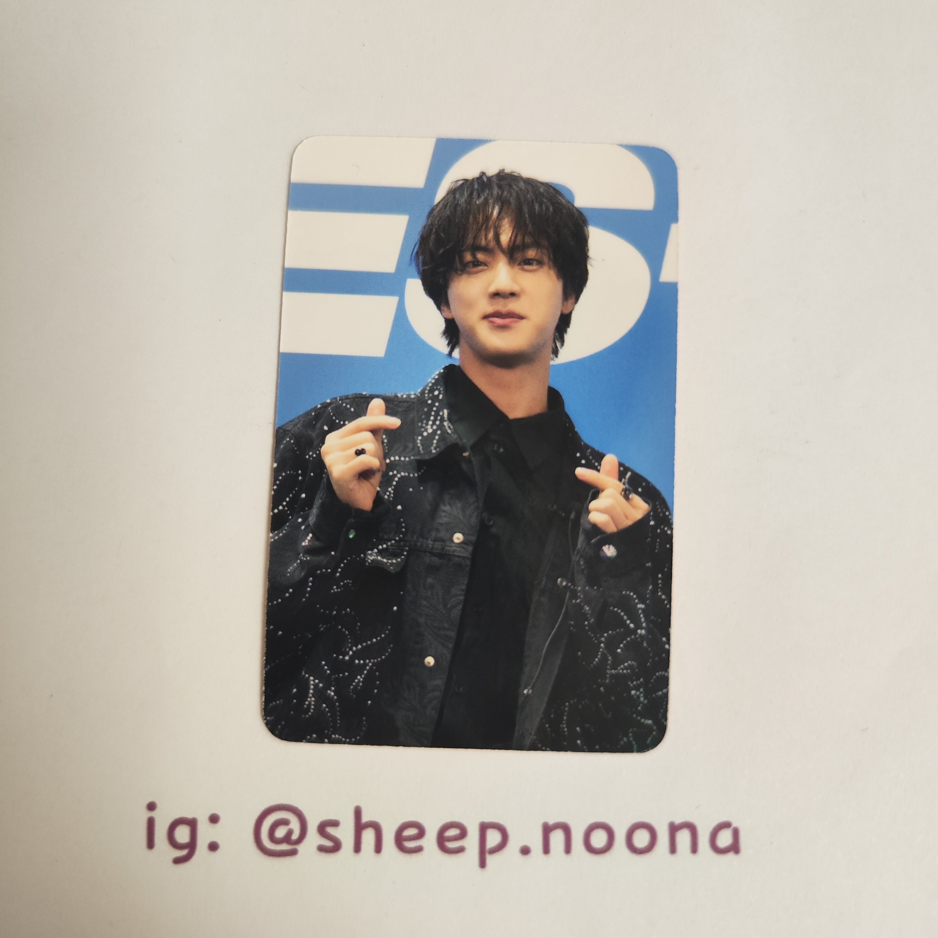 Photocards Jin BTS