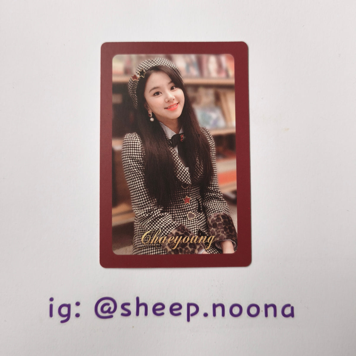Photocards Chaeyoung Twice