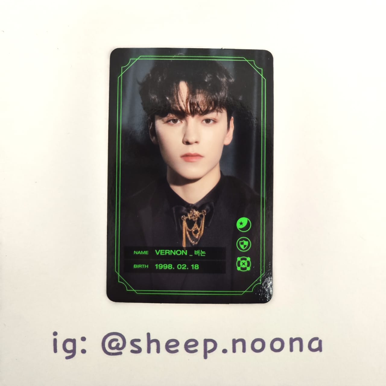 Photocards Vernon Seventeen