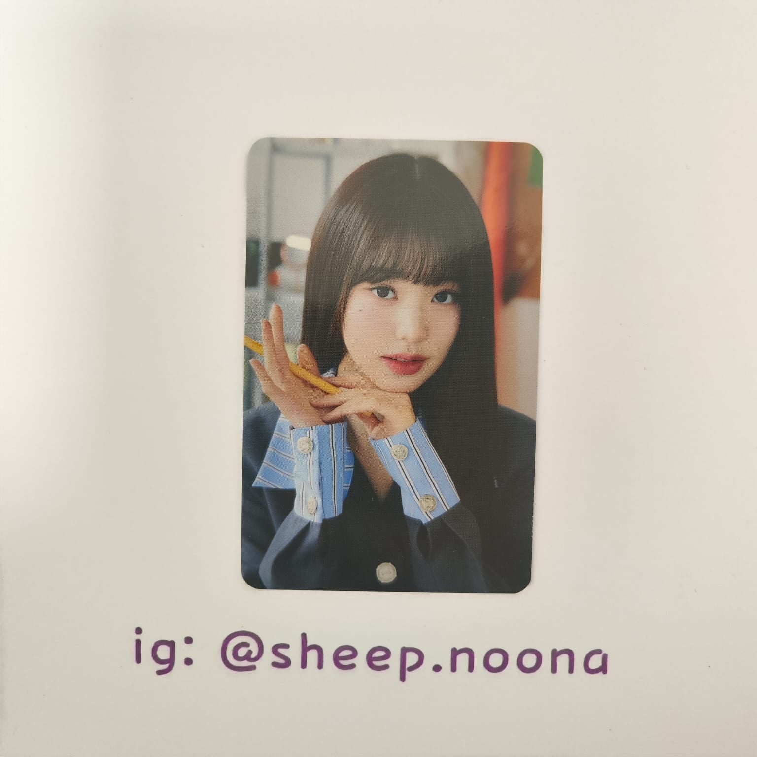 Photocard Wonyoung Ive