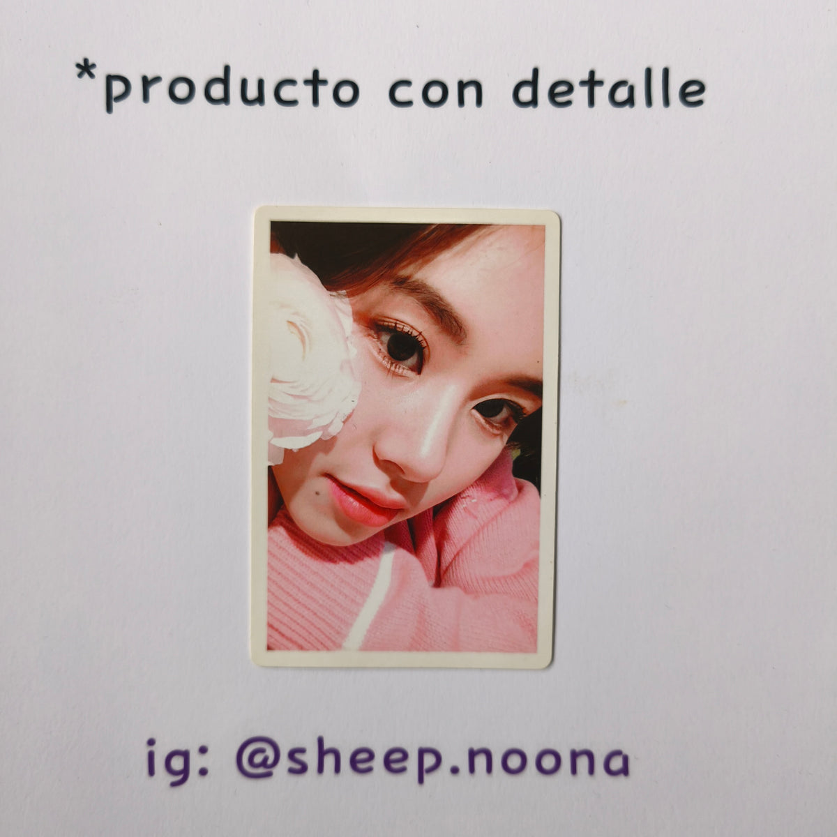 Photocards Chaeyoung Twice