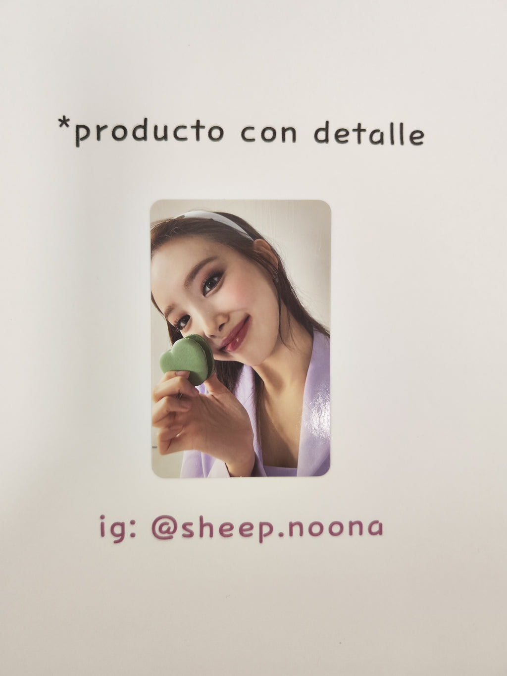 Photocard Nayeon Twice