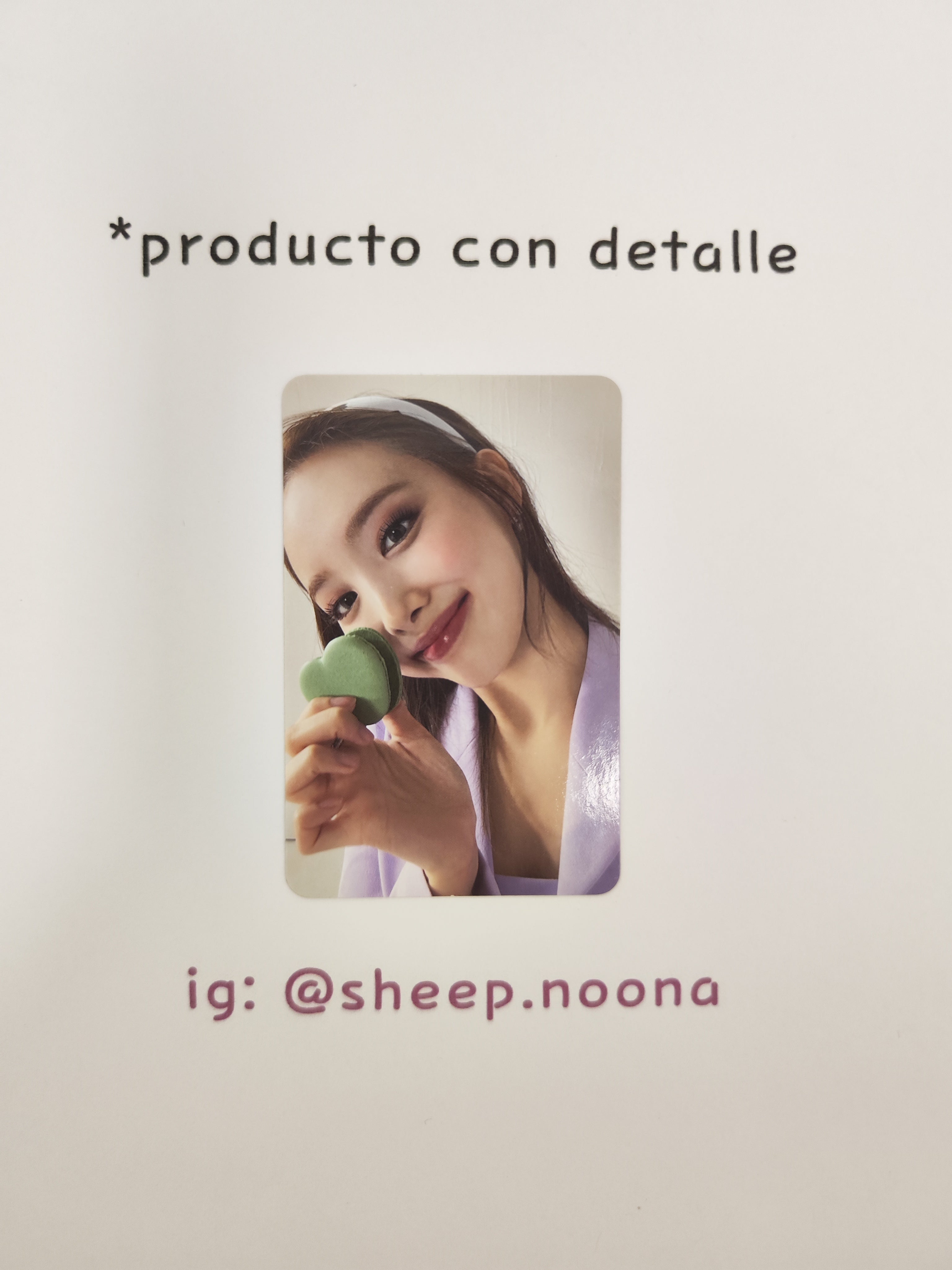 Photocard Nayeon Twice