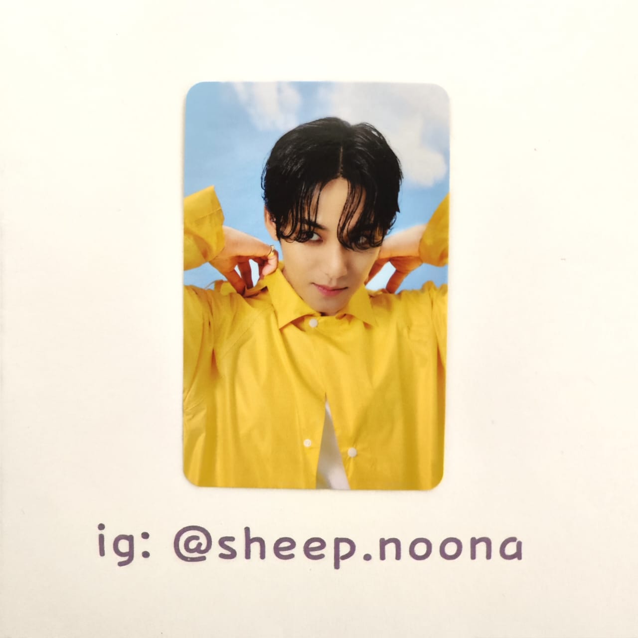 Photocards Mingyu Seventeen