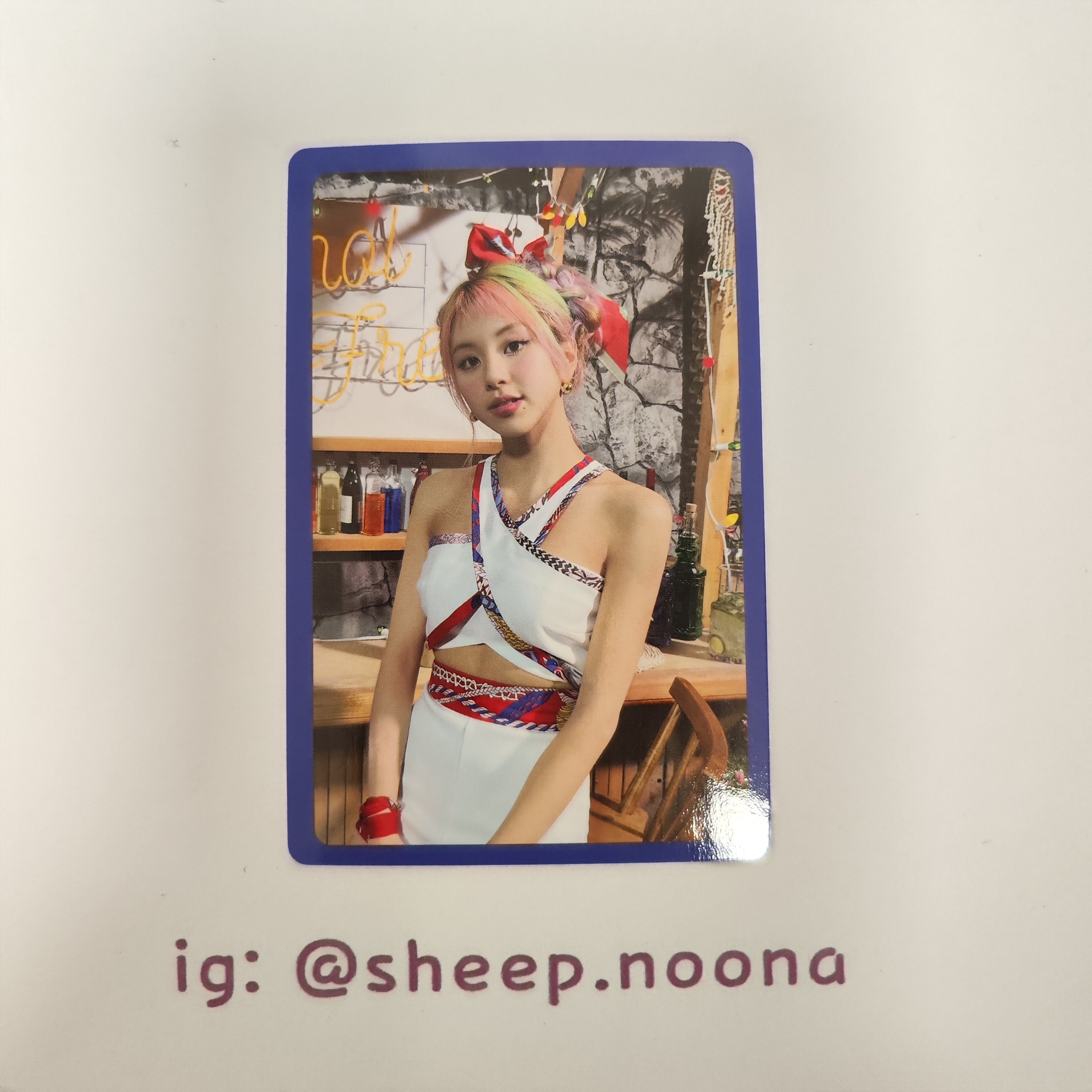 Photocards Chaeyoung Twice