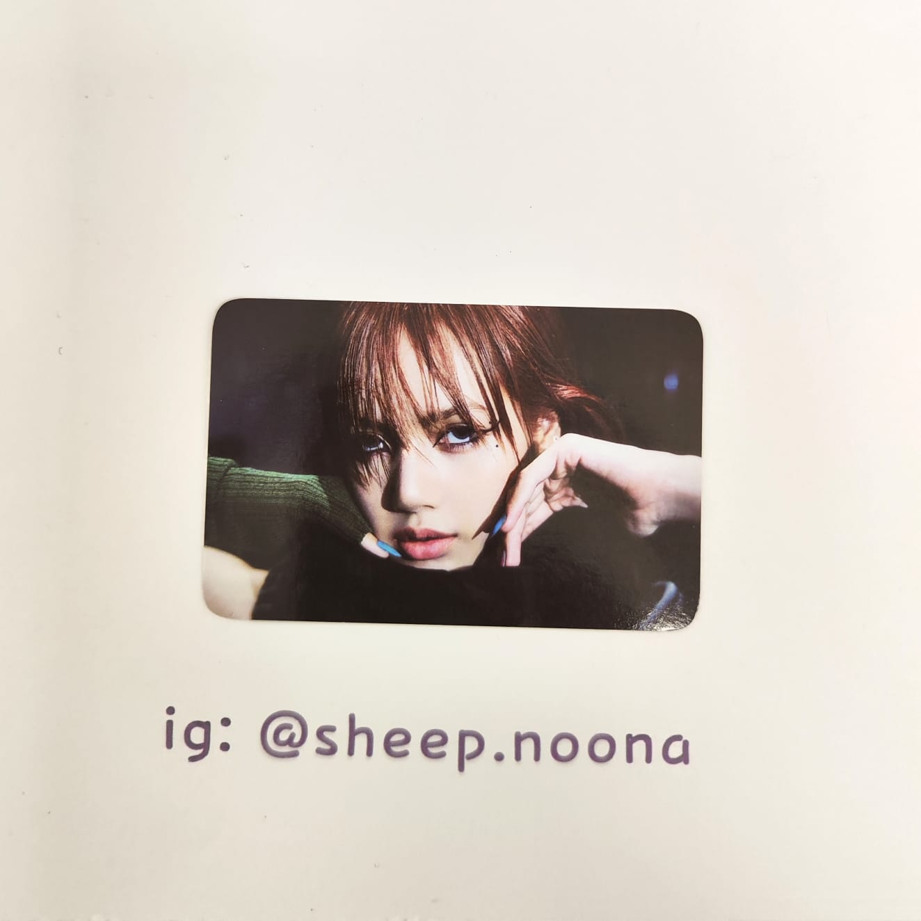Photocards Lisa Blackpink