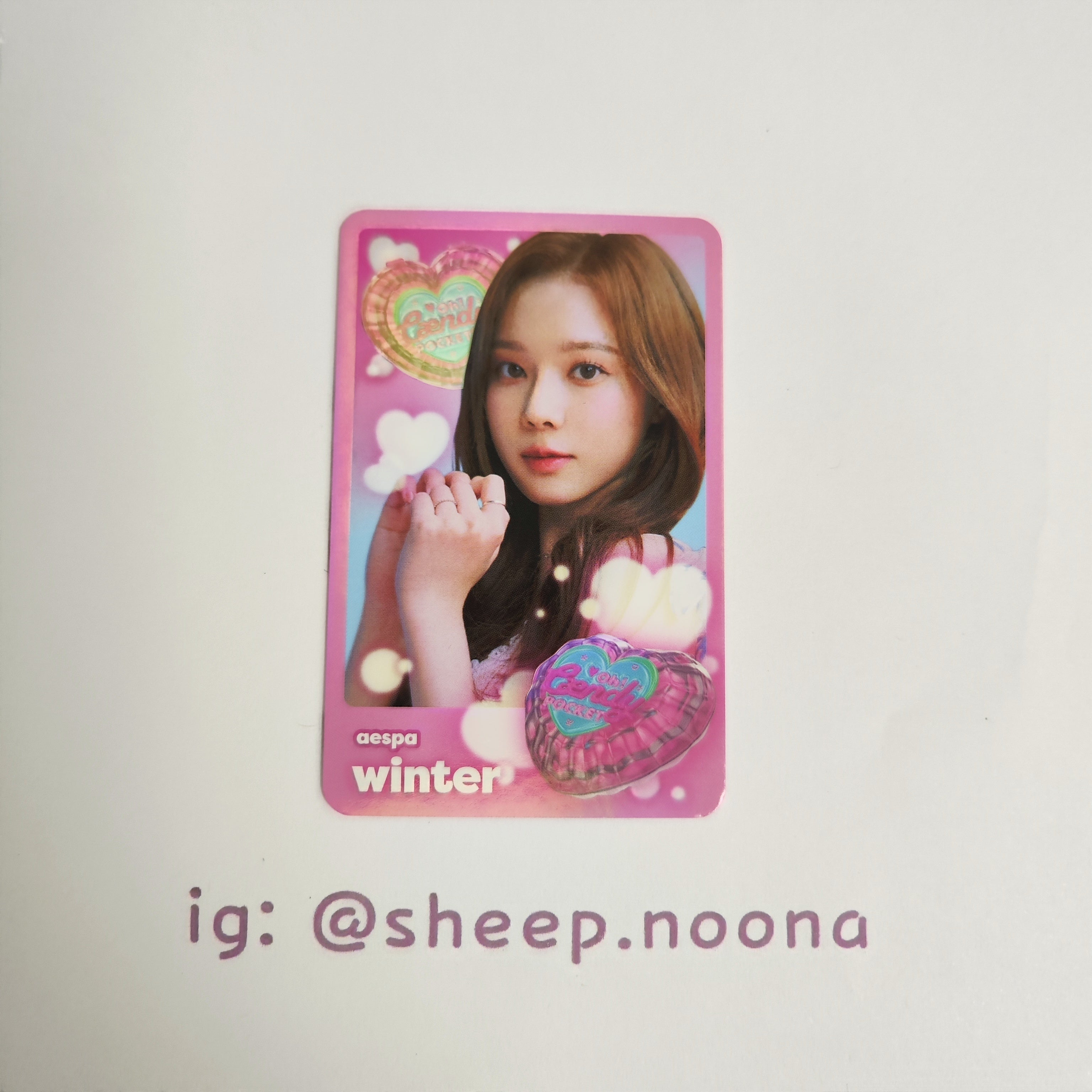 Photocards Winter Aespa