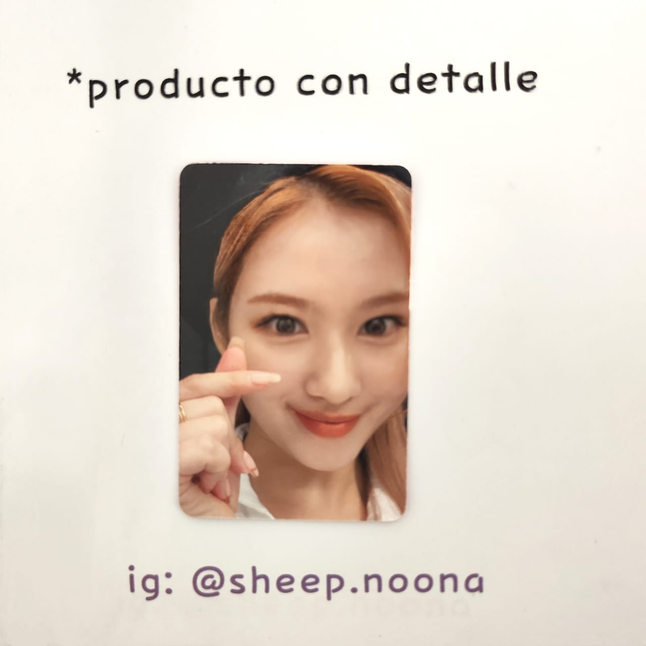 Photocard Sana Twice