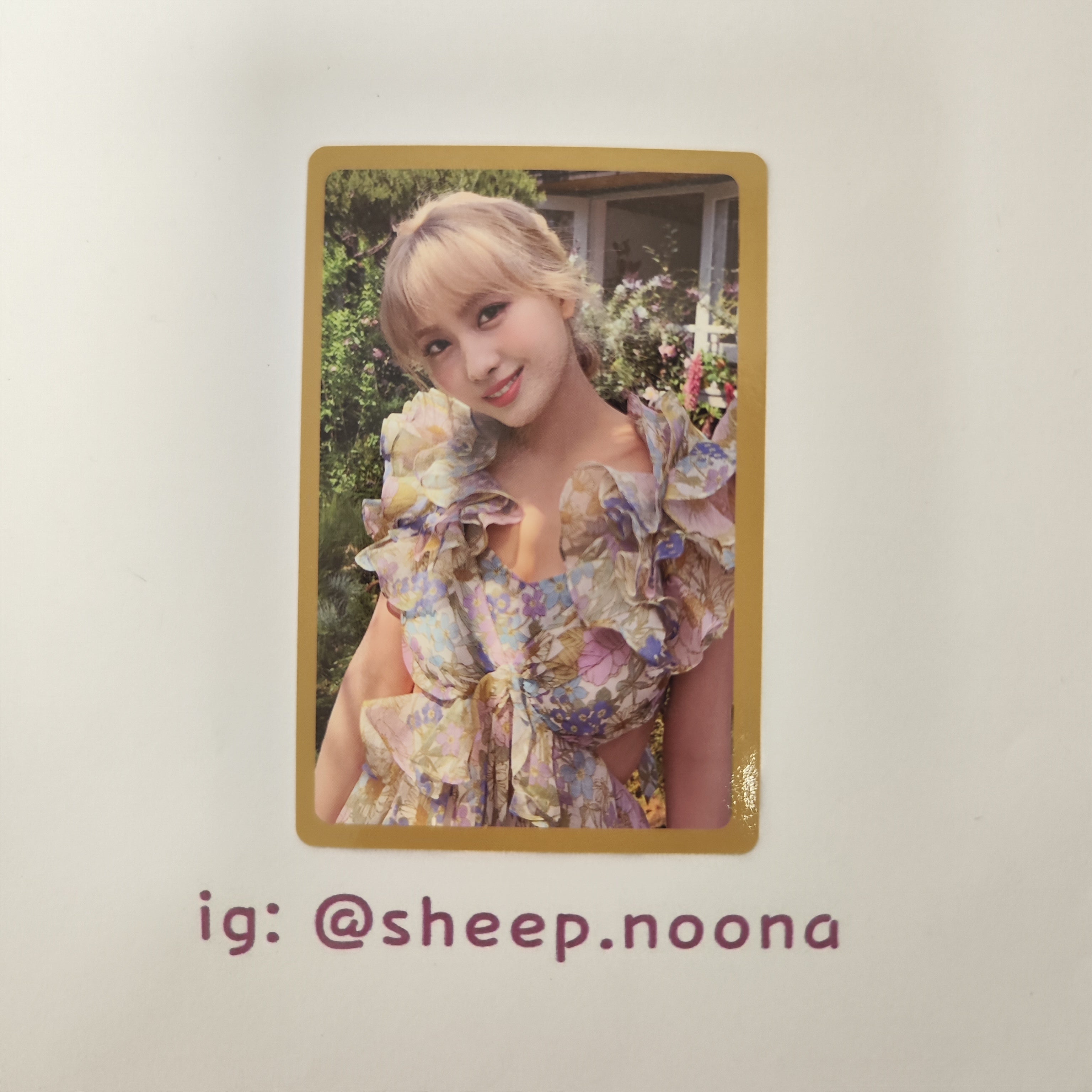 Photocards Momo Twice