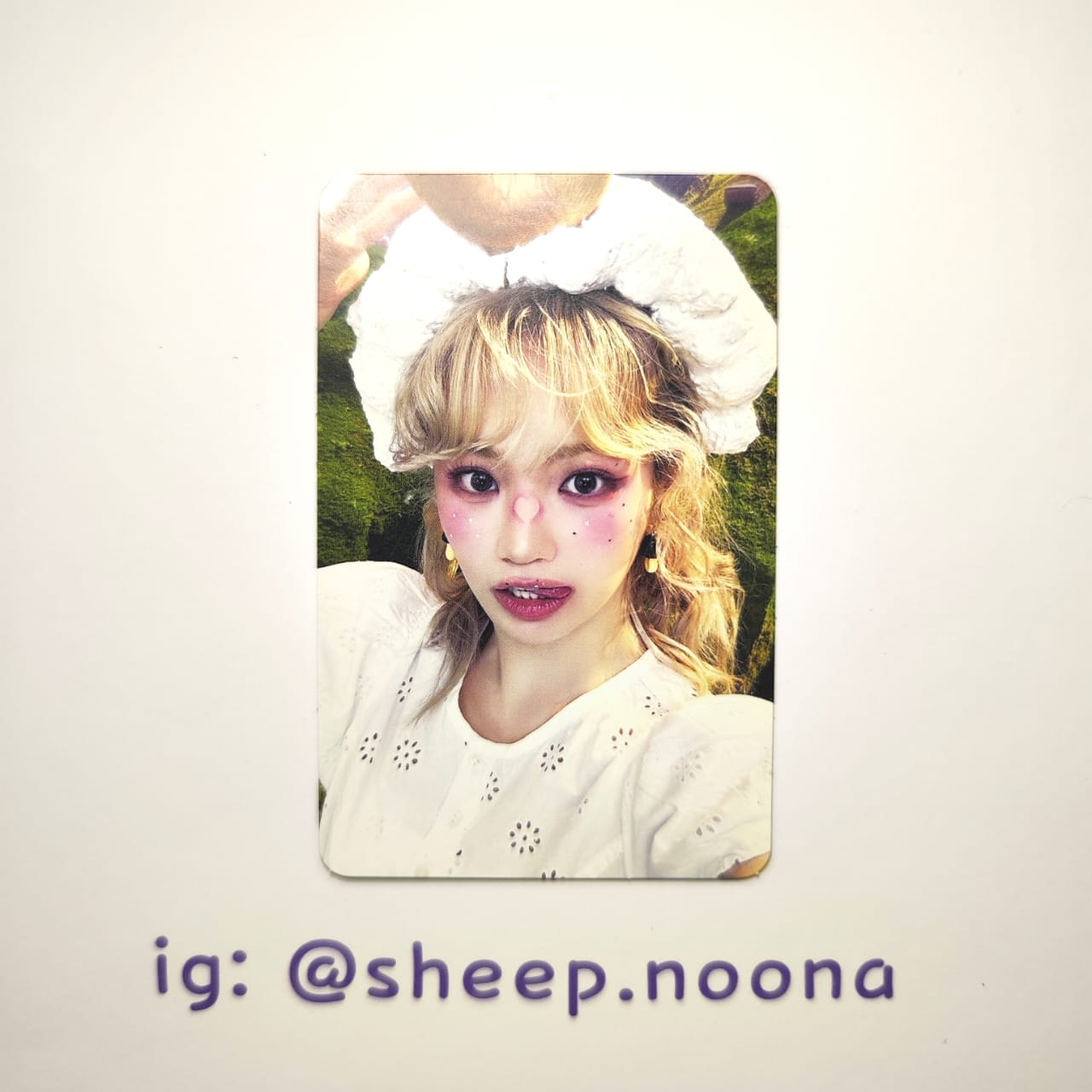 Photocards Chaewon Le Sserafim