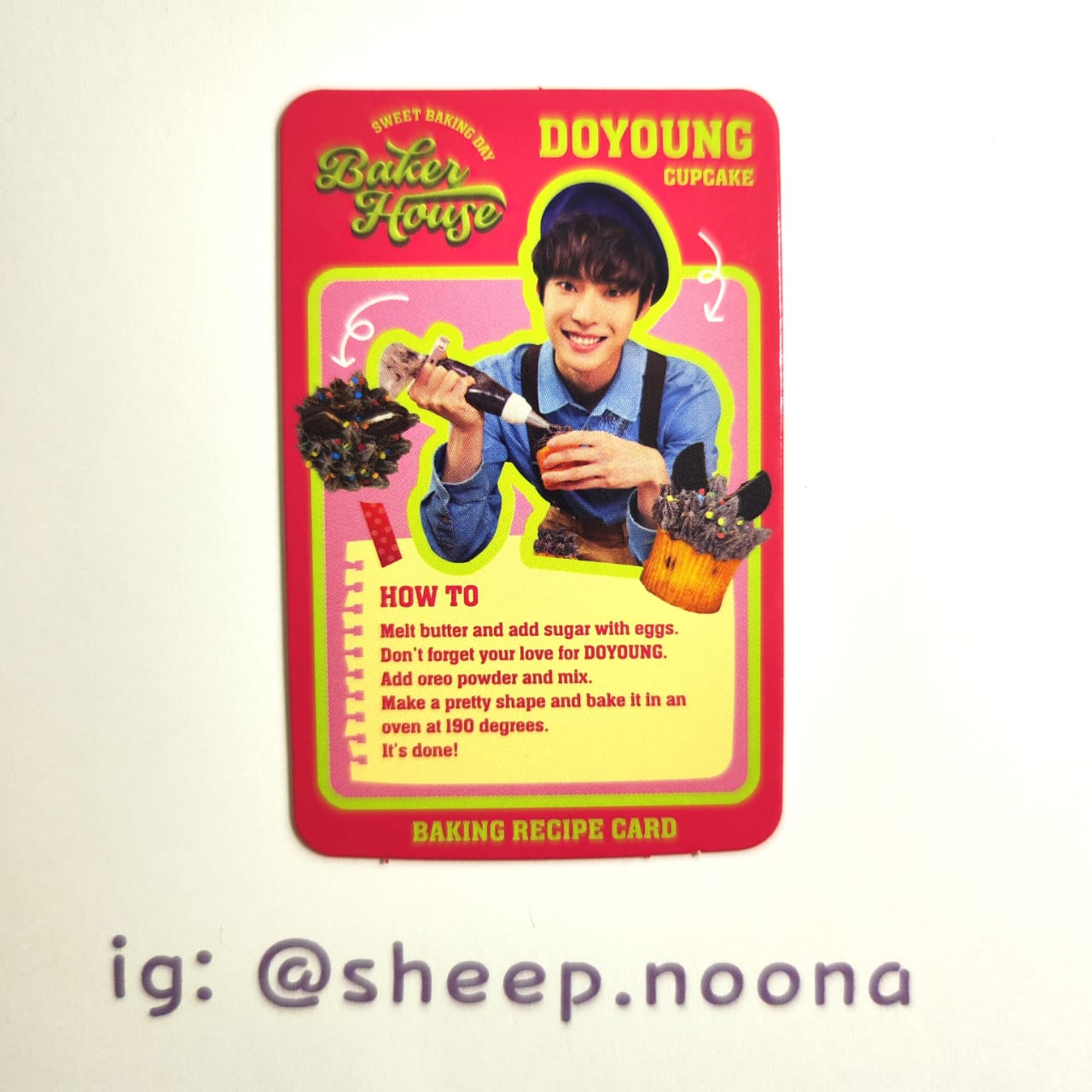 Photocards Doyoung NCT 127