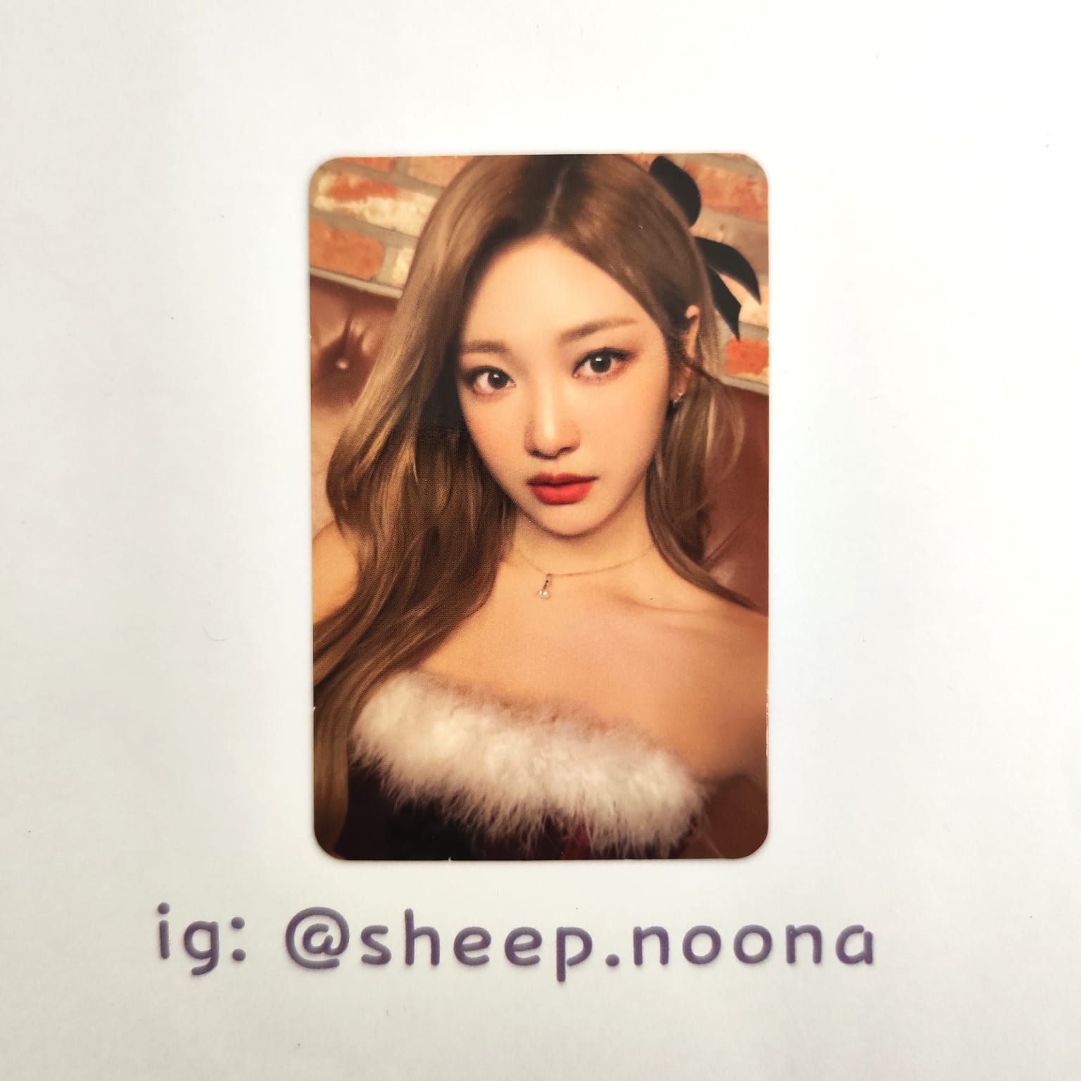 Photocards Ningning Aespa