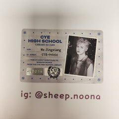 Photocards Ma Jing Xiang CLOSE YOUR EYES