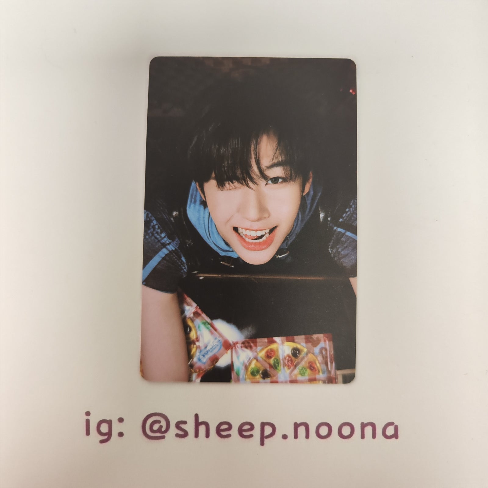 Photocards Sungmin CLOSE YOUR EYES