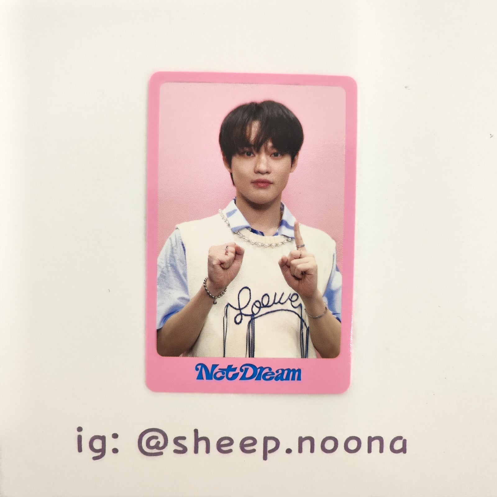 Photocards Chenle NCT Dream