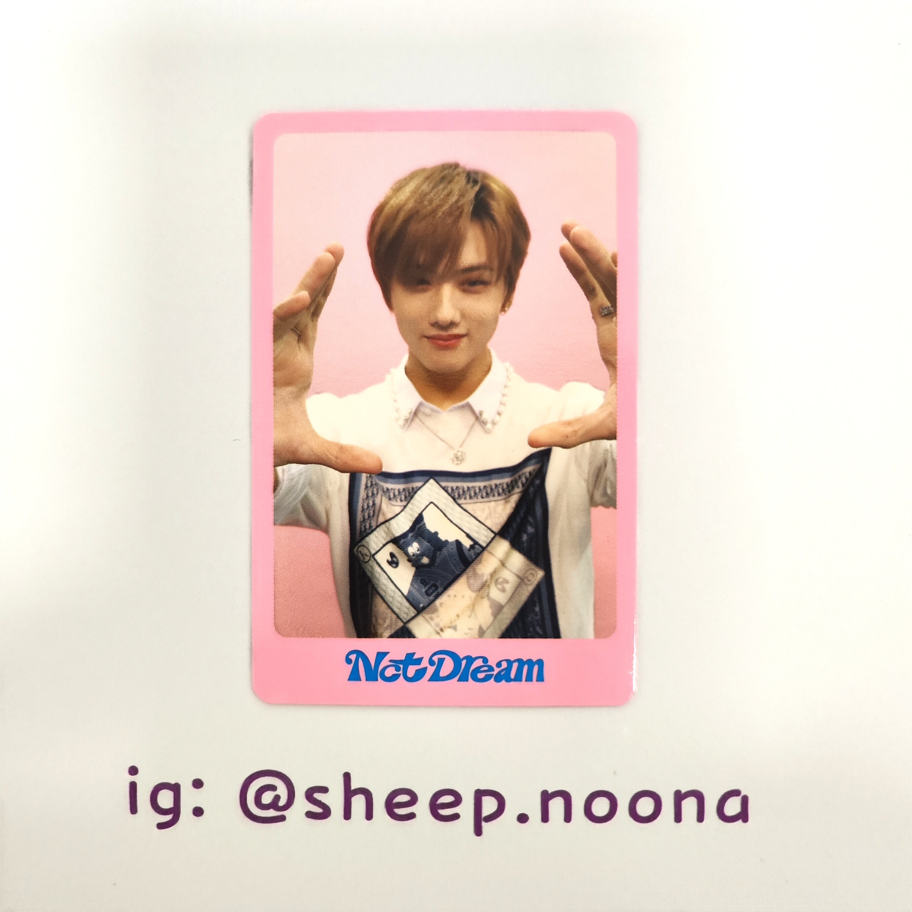 Photocards Jisung NCT Dream