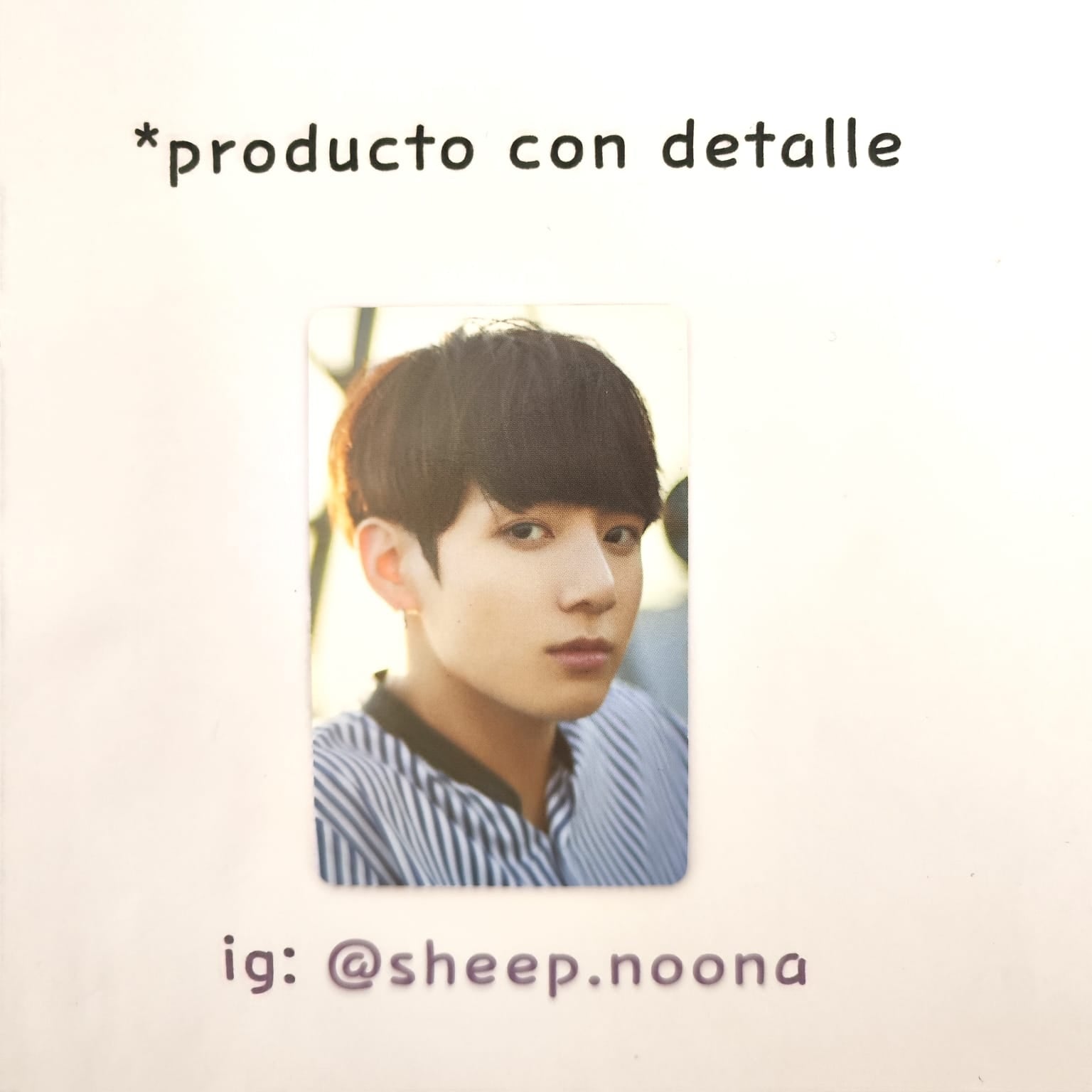 Photocards Jungkook BTS