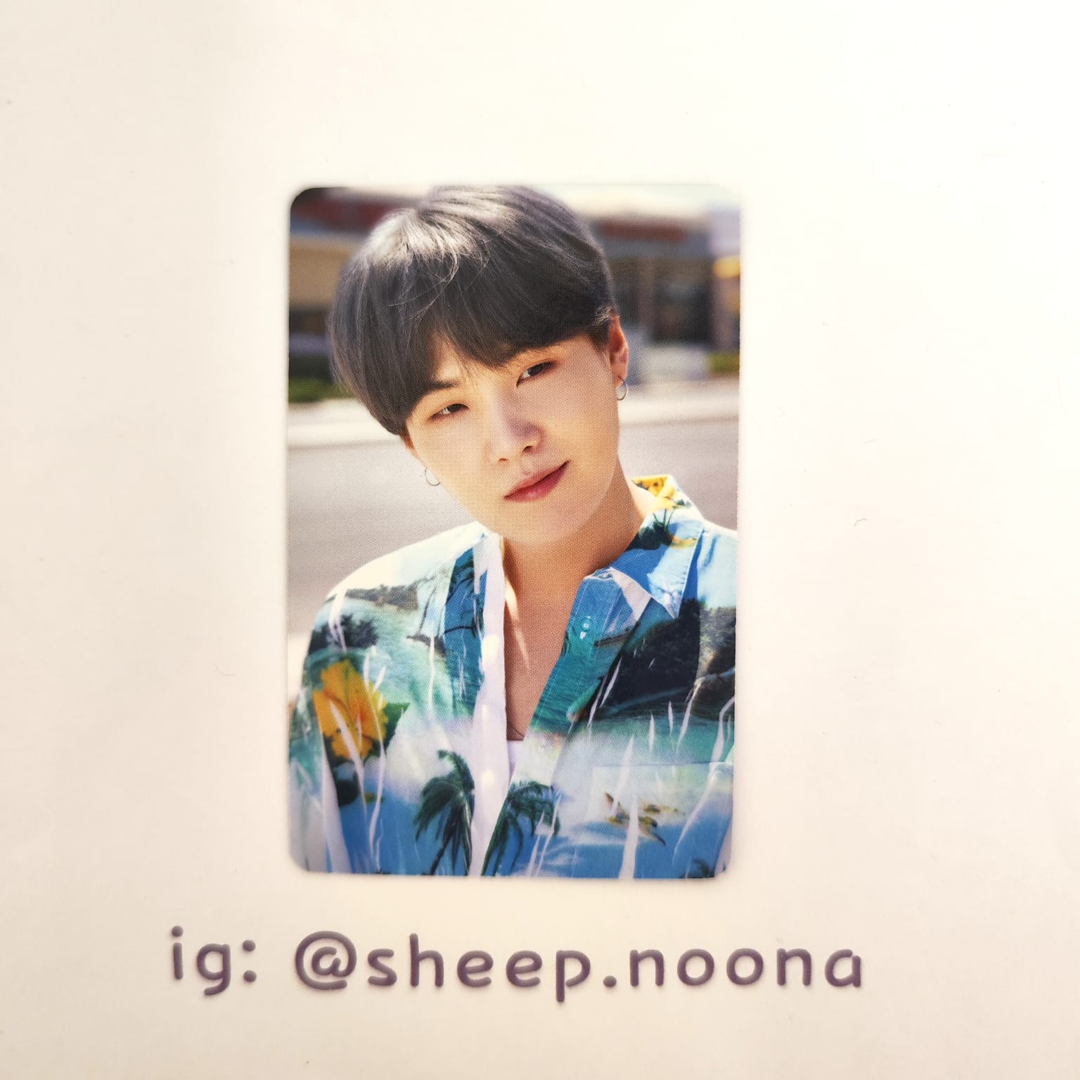 Photocards Suga BTS