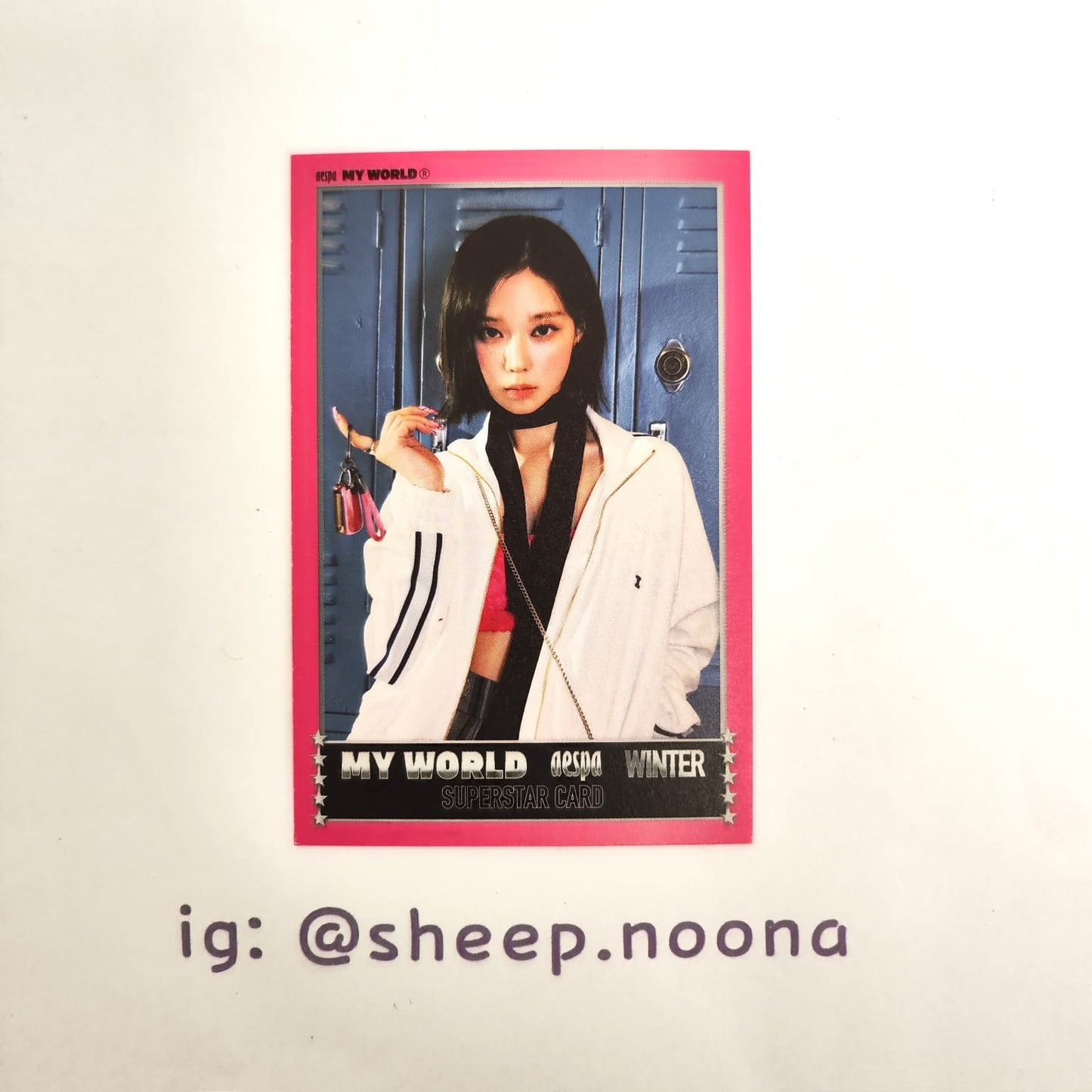 Photocards Winter Aespa