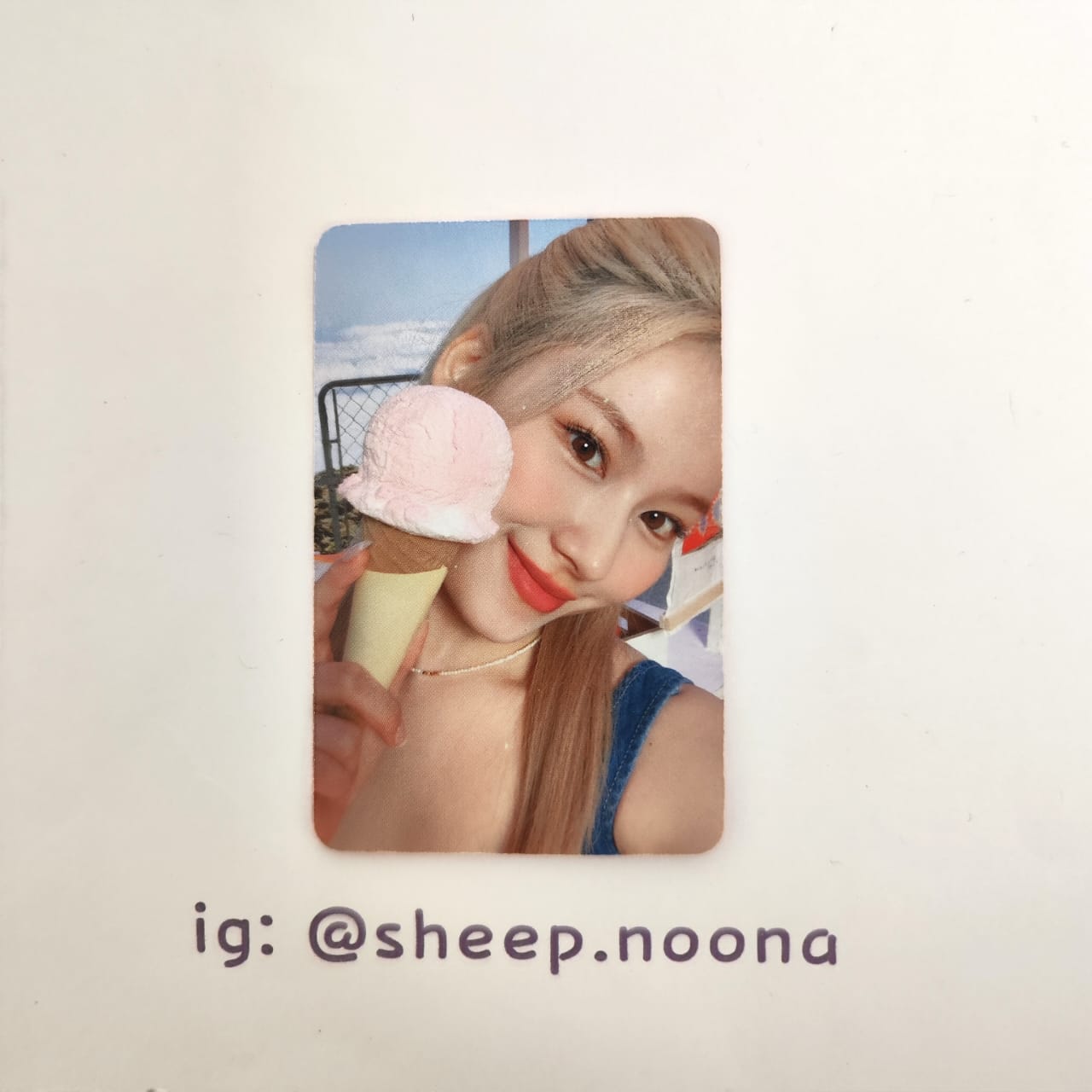 Photocard Sana Twice