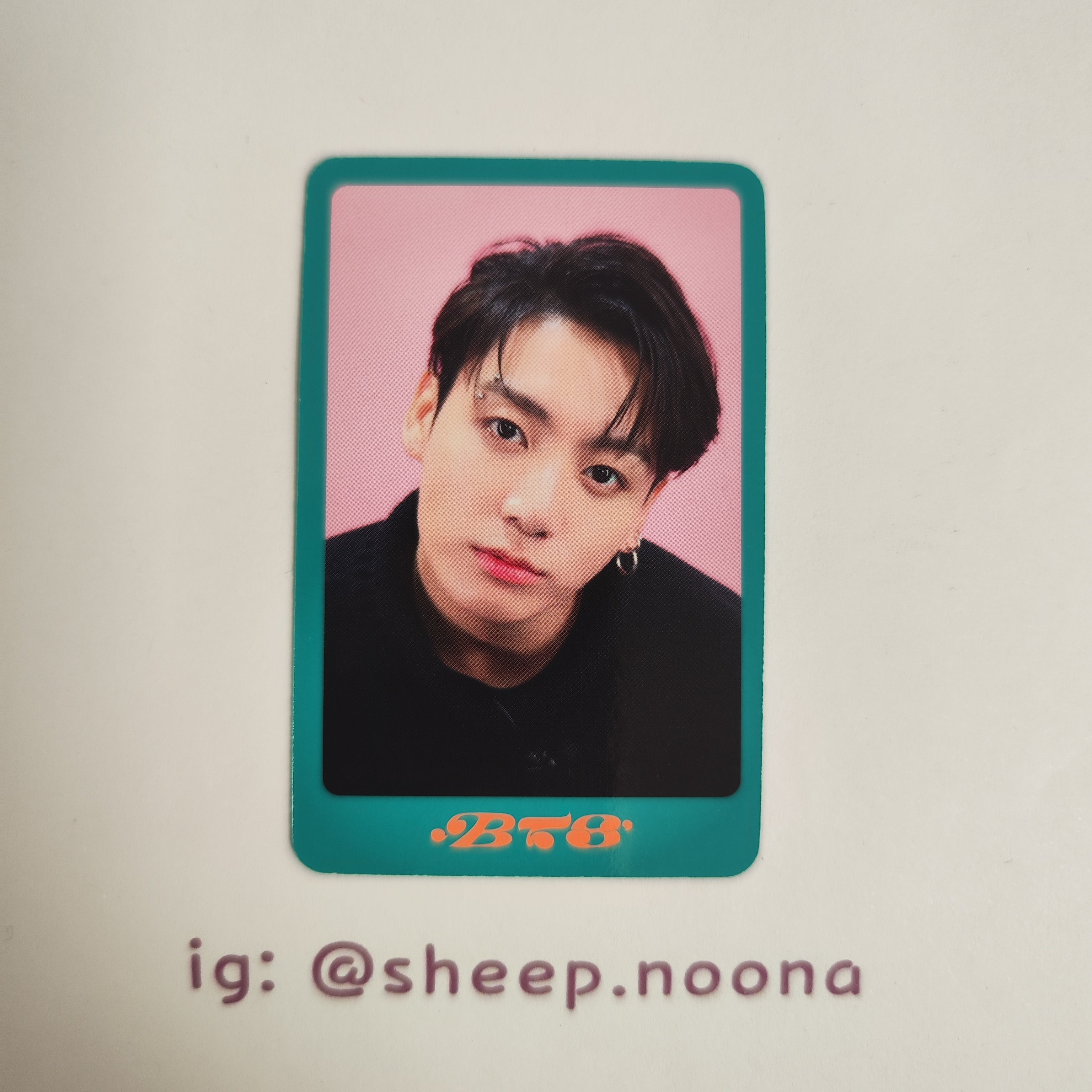 Photocards Jungkook BTS