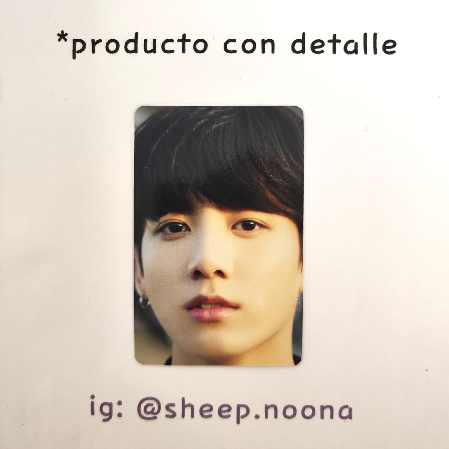 Photocards Jungkook BTS