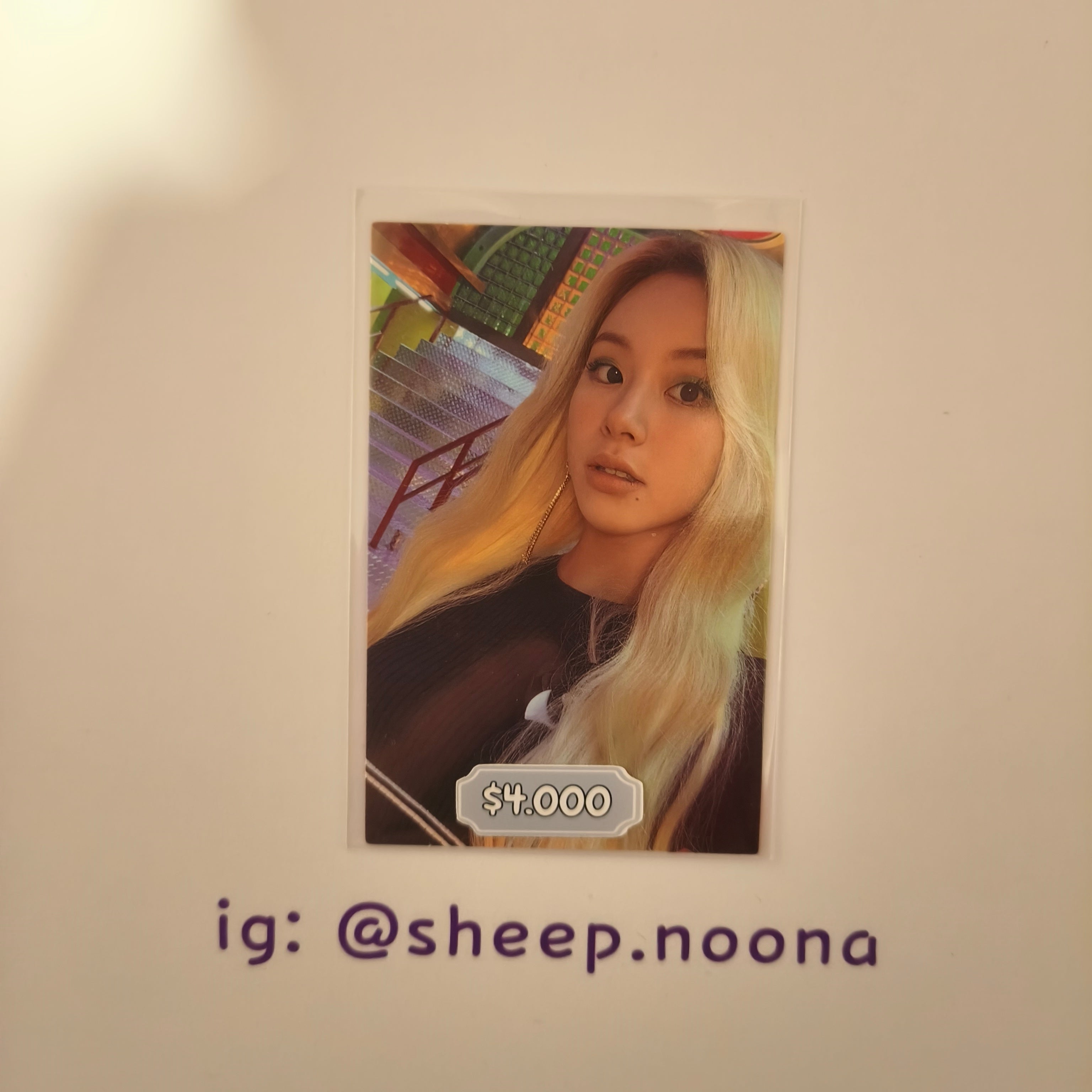 Photocards Chaeyoung Twice