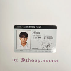 Photocards Jongho Ateez