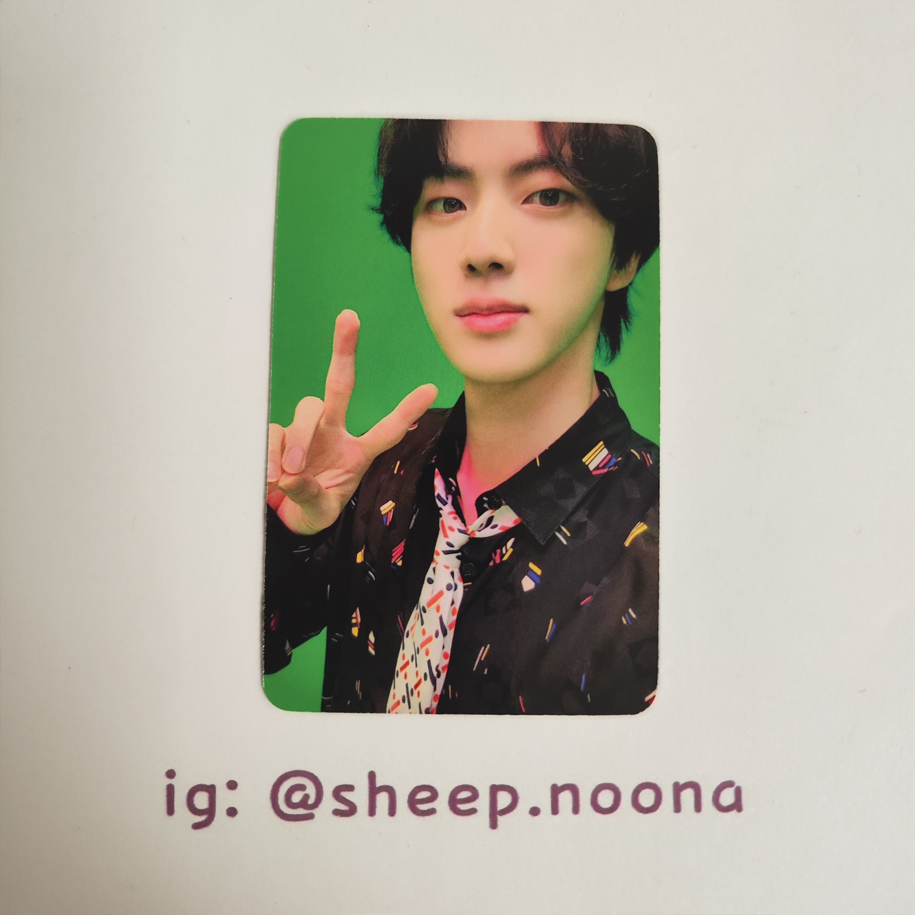 Photocards Jin BTS