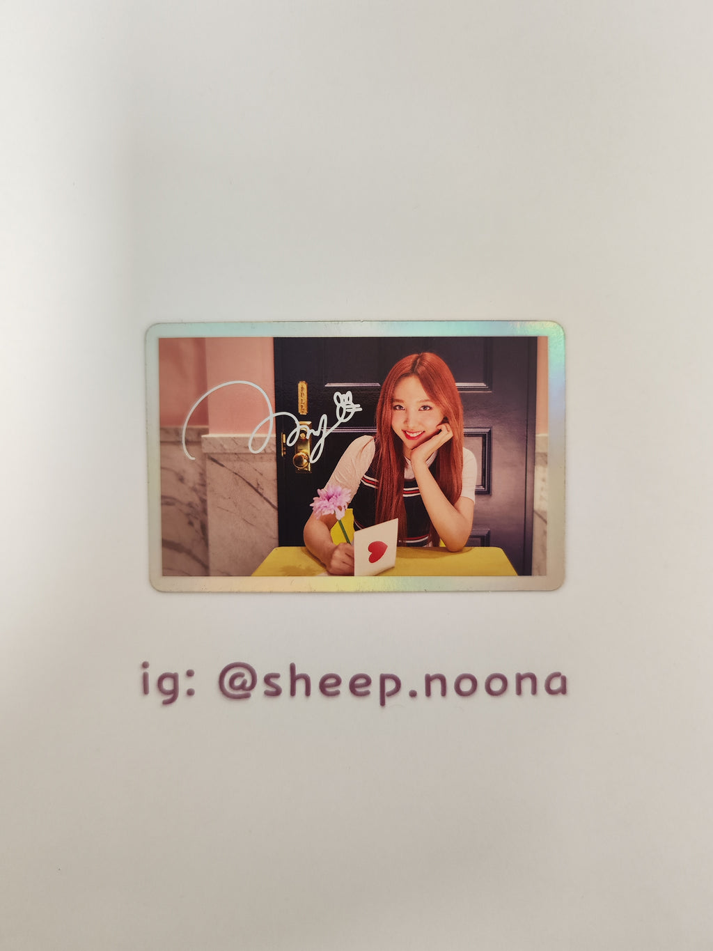 Photocard Nayeon Twice