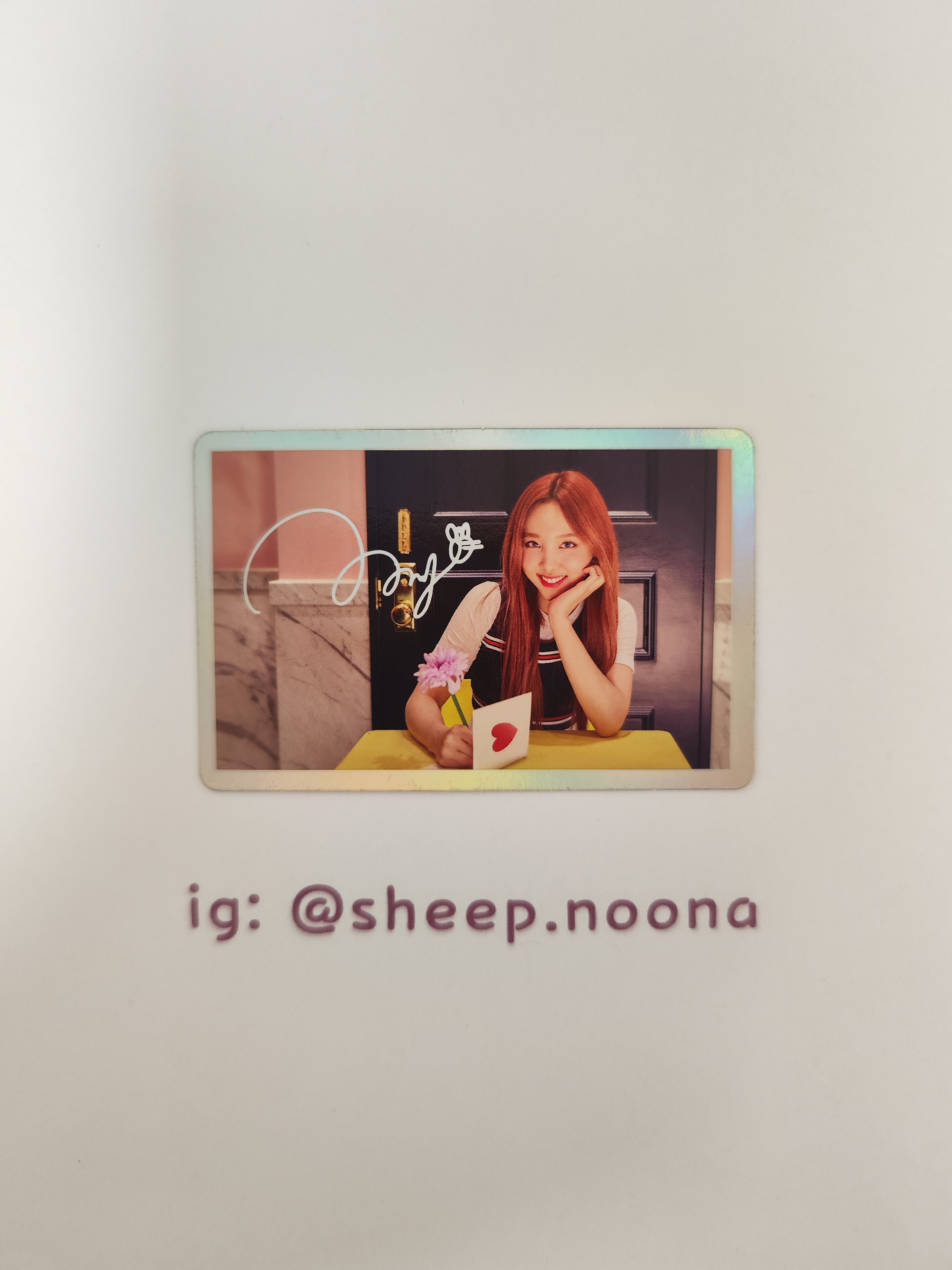 Photocard Nayeon Twice