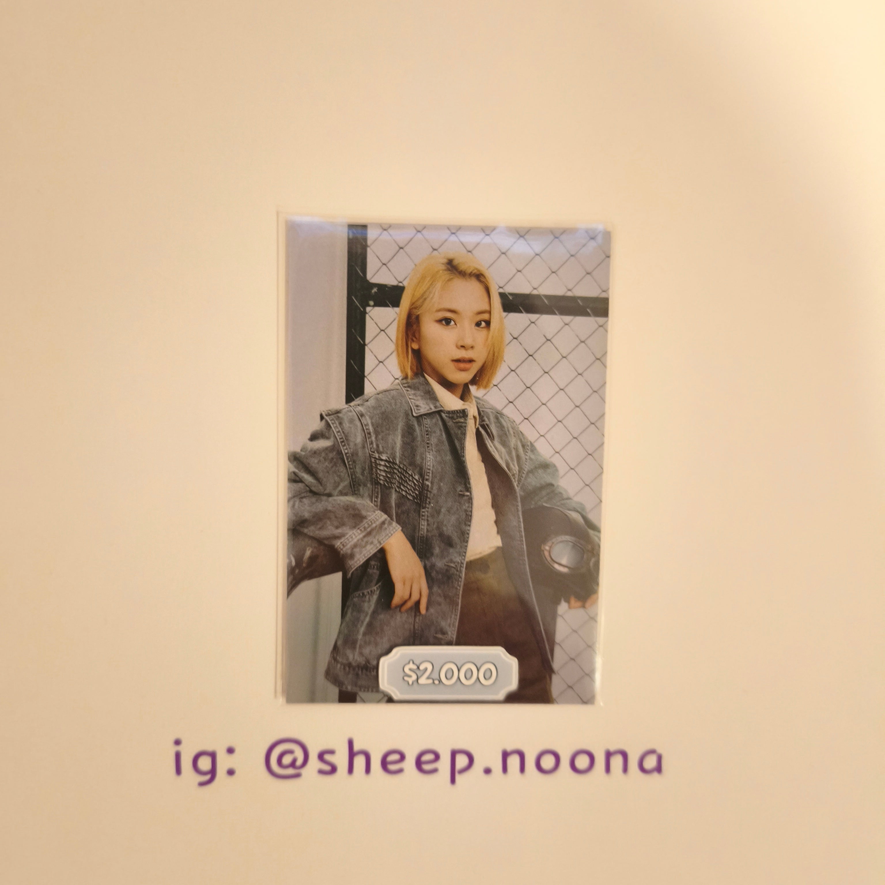 Photocards Chaeyoung Twice