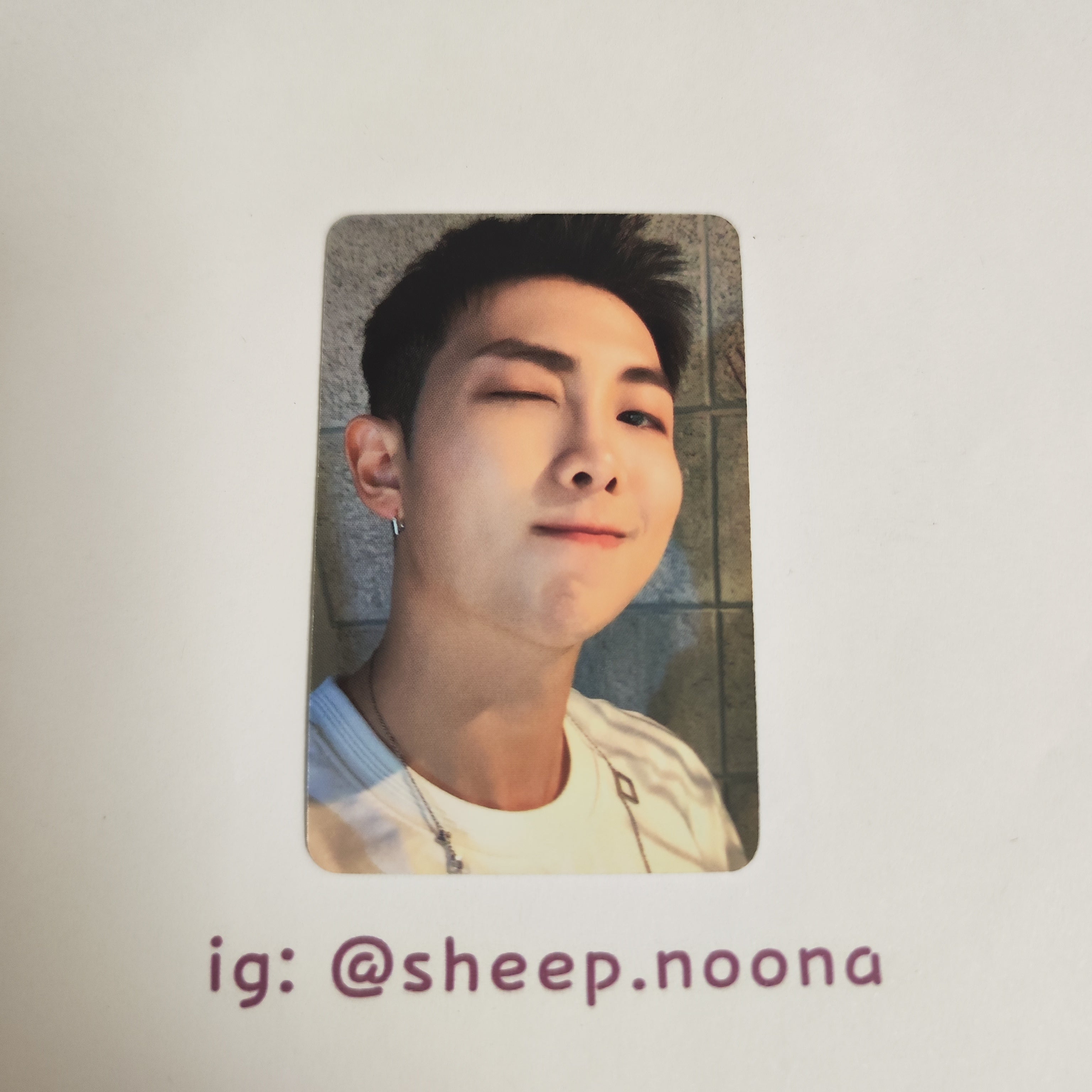 Photocard RM BTS
