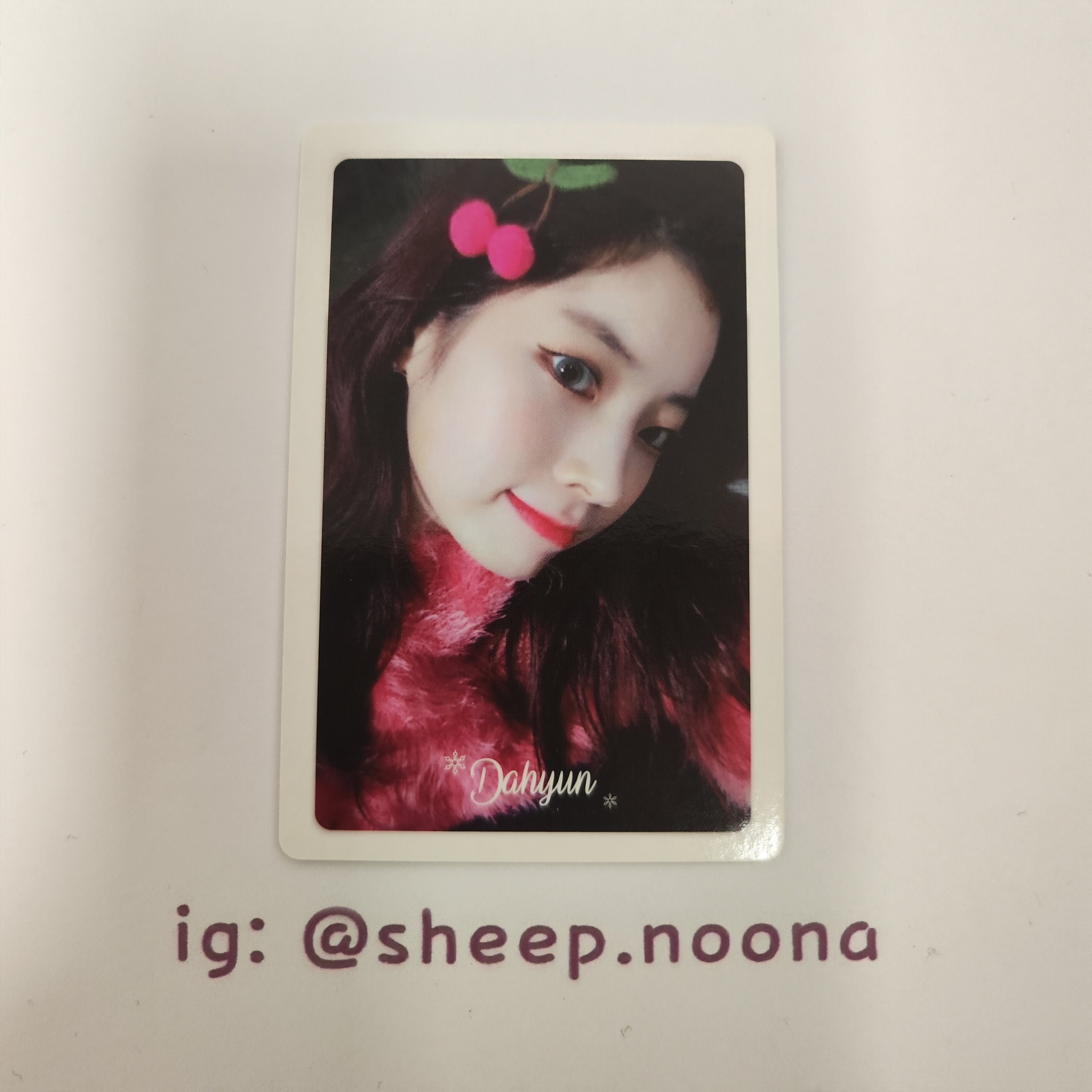 Photocards Dahyun Twice