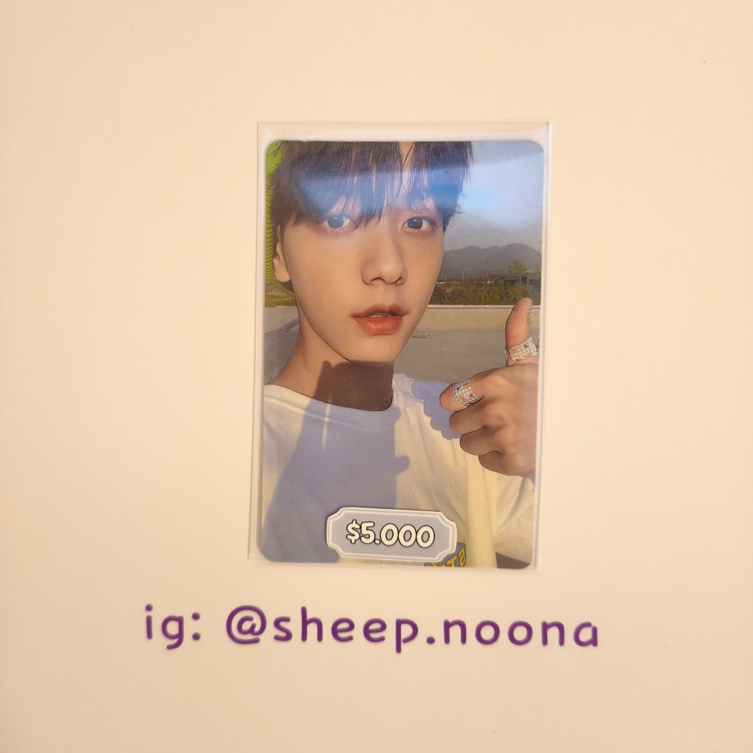 Photocards Soobin TXT
