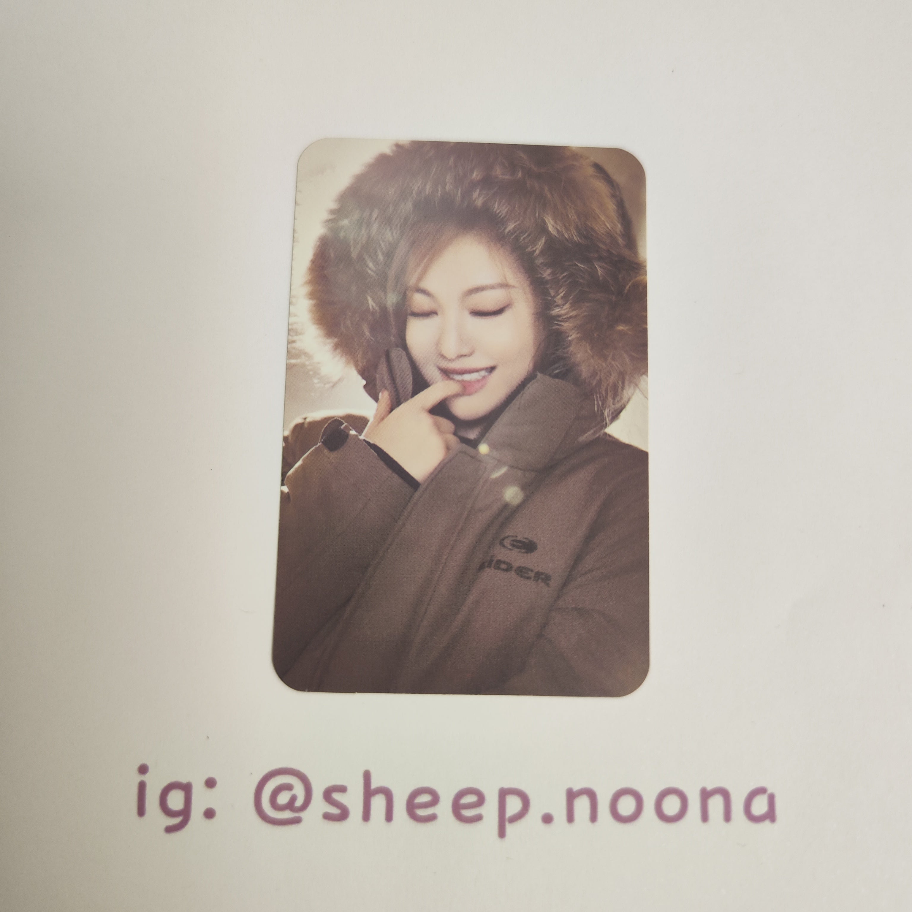Photocards Ningning Aespa