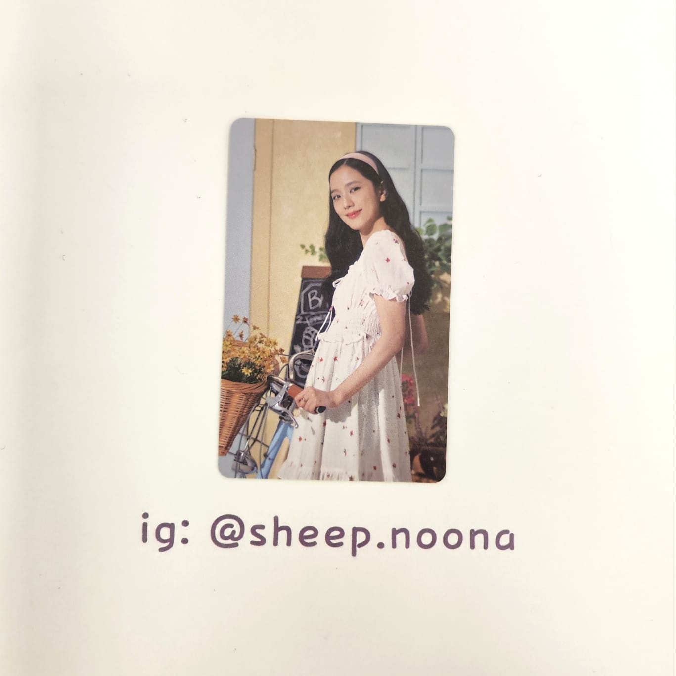 Photocards Jisoo Blackpink