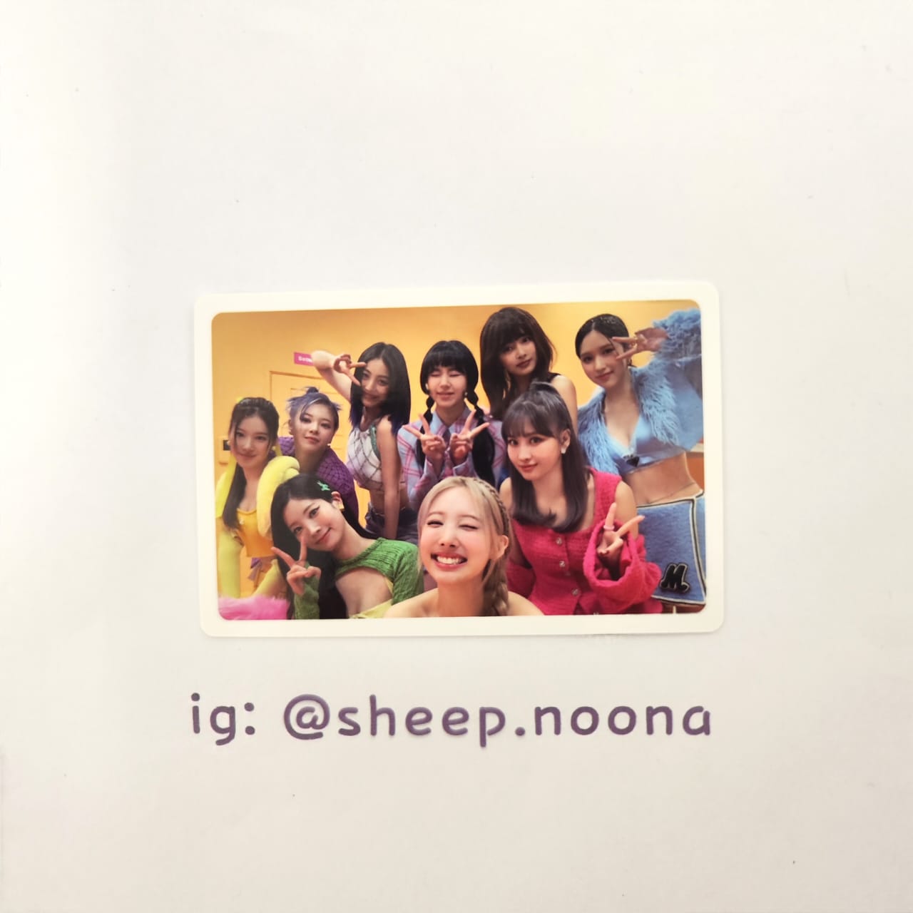 Photocards Units / Grupales Twice