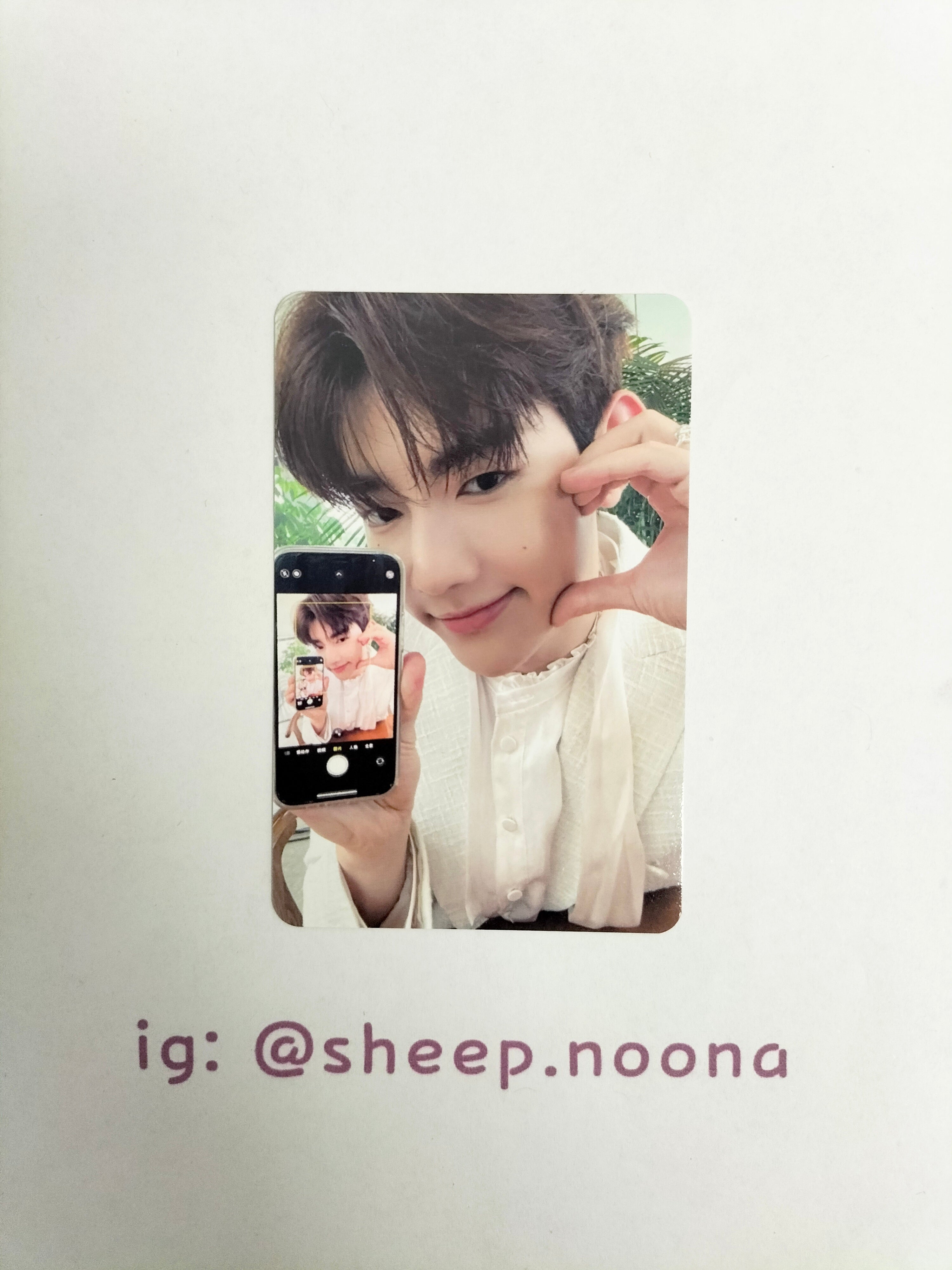 Photocards Zhanghao ZB1