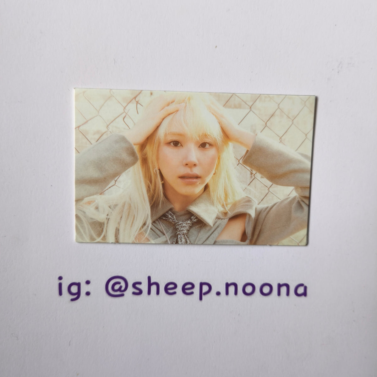 Photocards Chaeyoung Twice