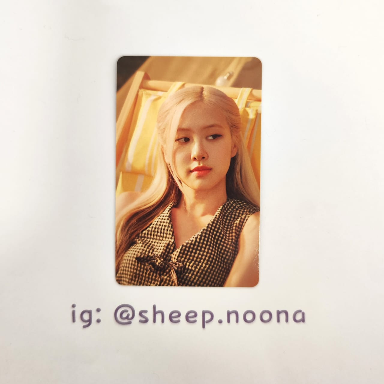 Photocards Rose Blackpink