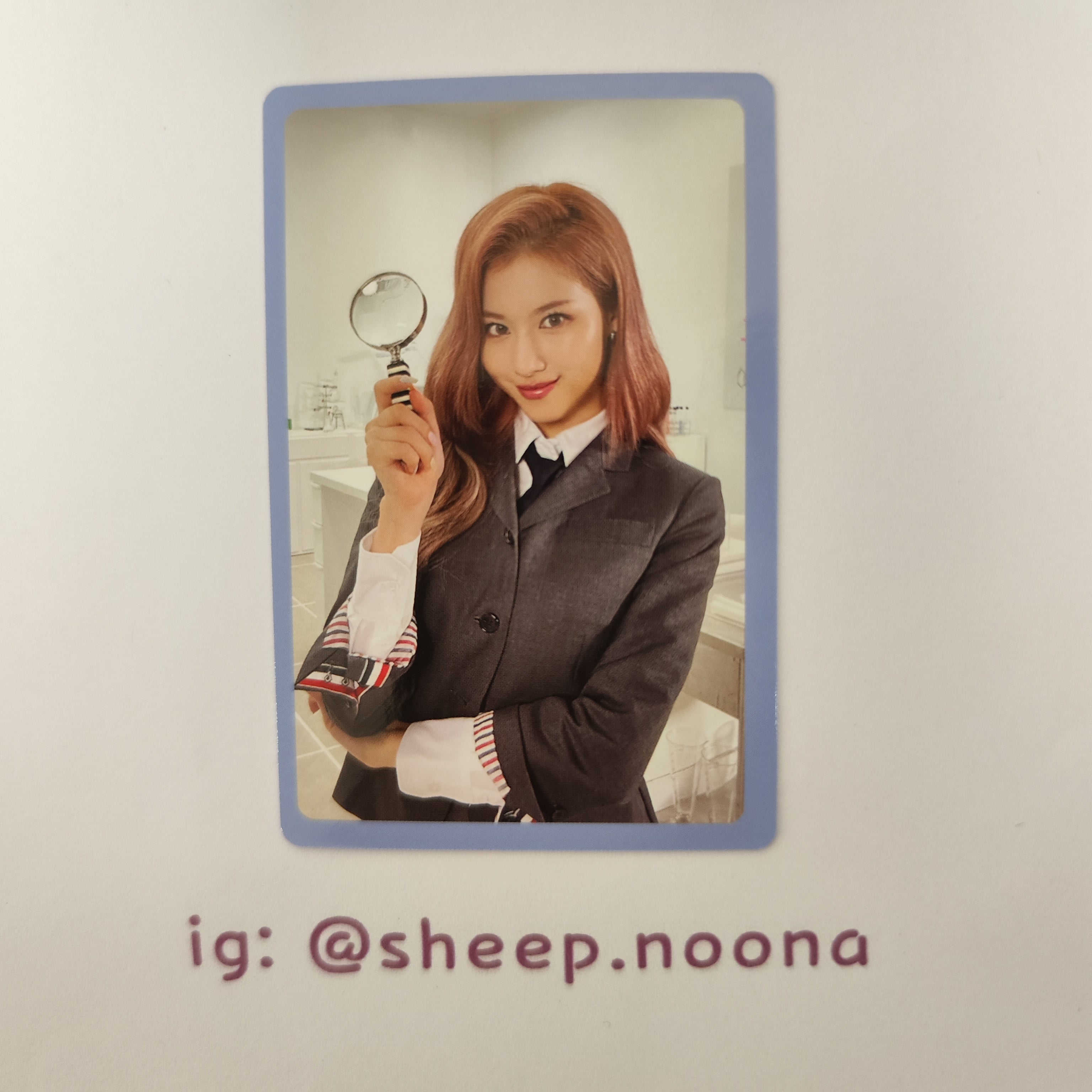 Photocard Sana Twice