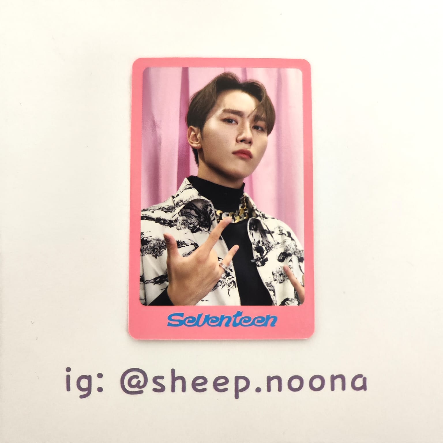 Photocards Seungkwan Seventeen