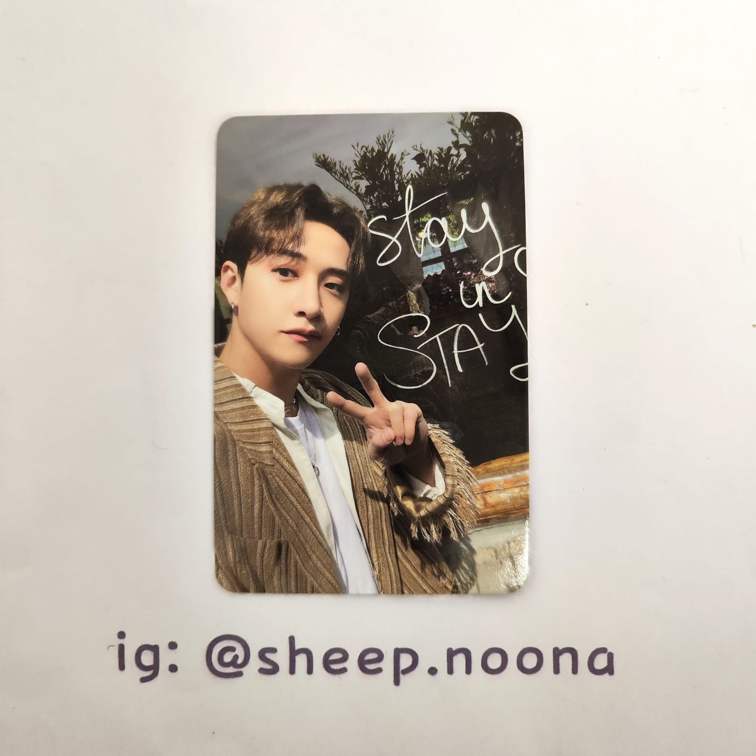 Photocards Bangchan SKZ