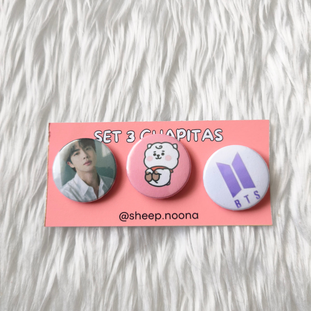 Chapas BTS
