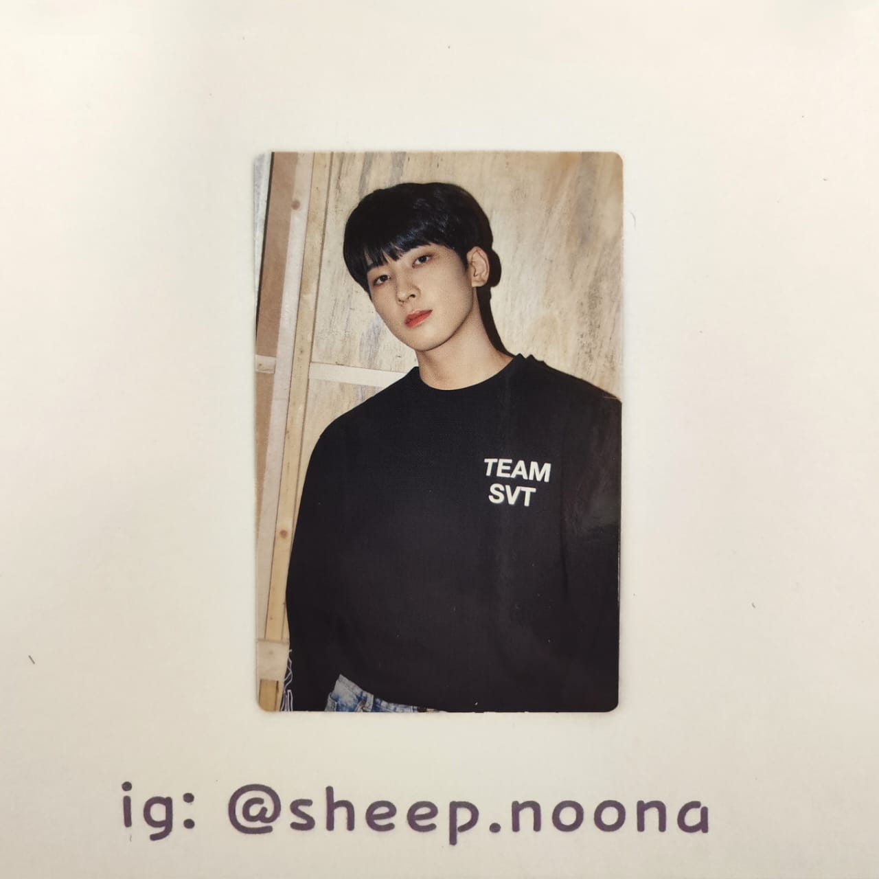 Photocards Wonwoo Seventeen