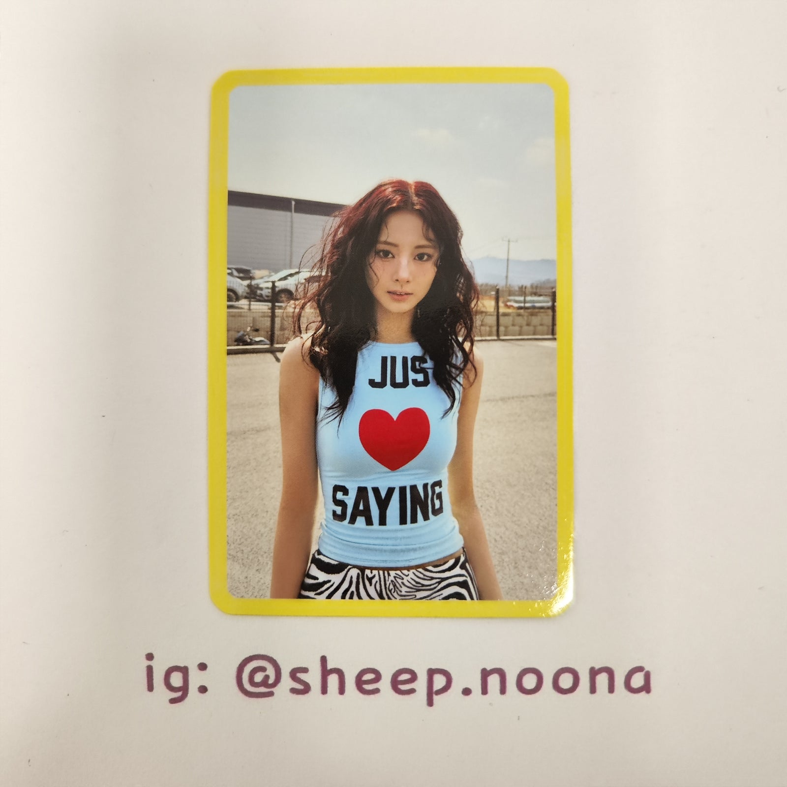Photocards Tzuyu Twice