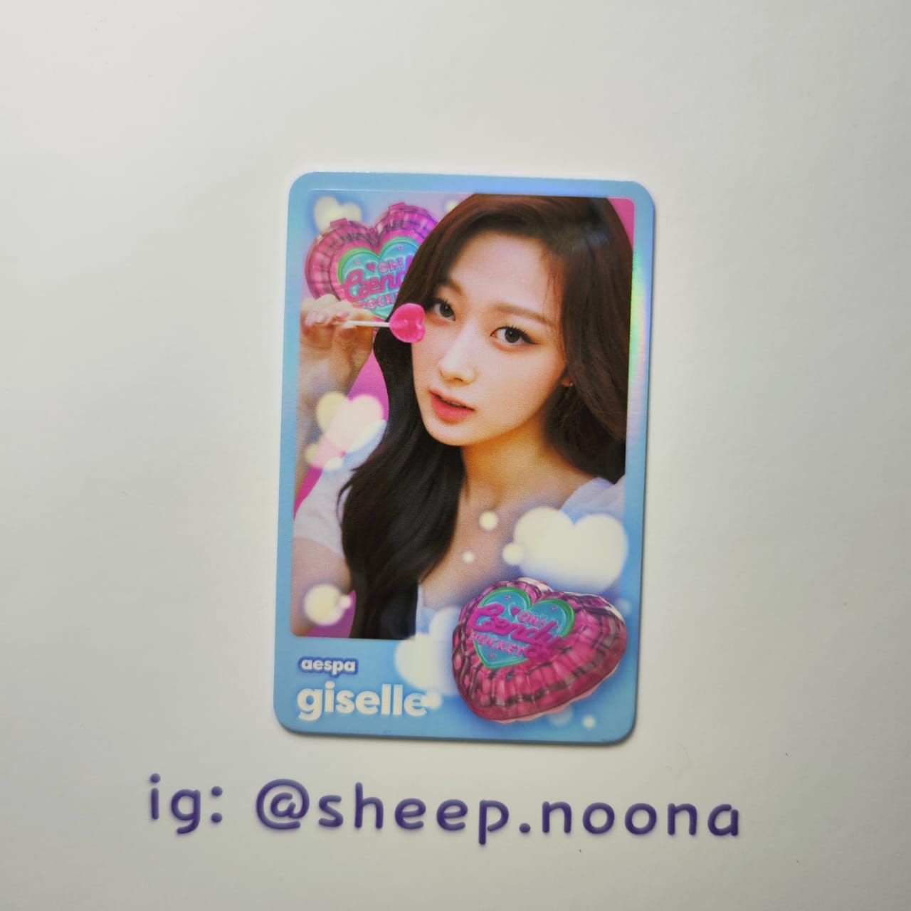 Photocards Giselle Aespa