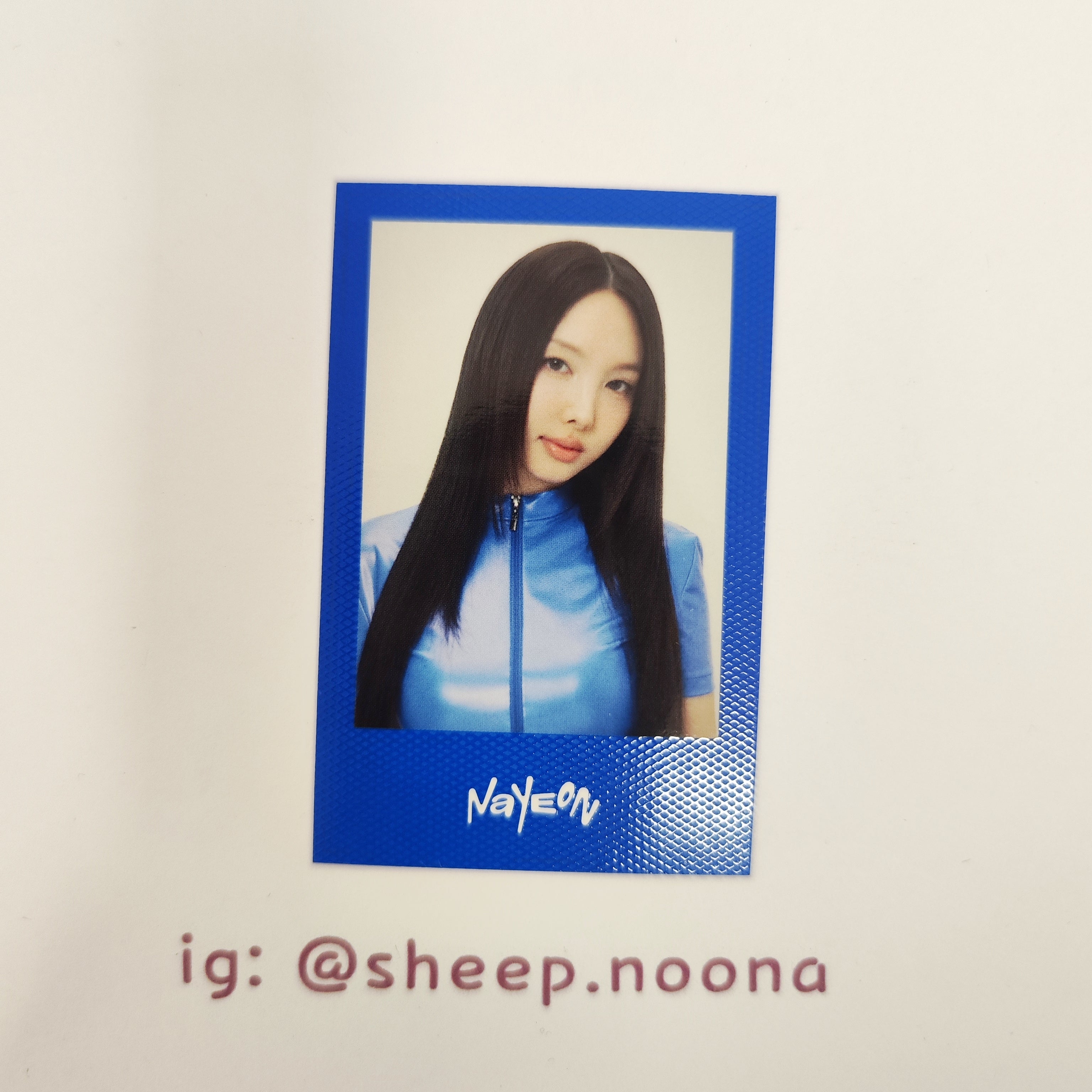Photocard Nayeon Twice